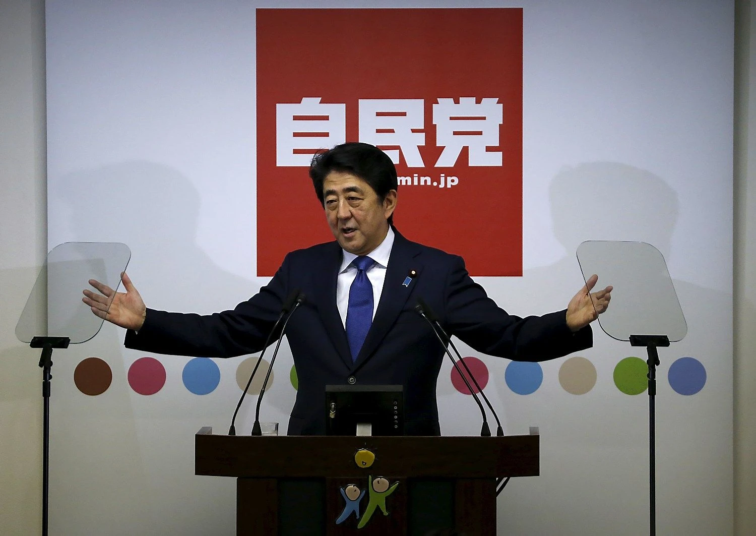 Japan's Prime Minister Shinzo Abe.  Issei Kato (Reuters / Scanpix)