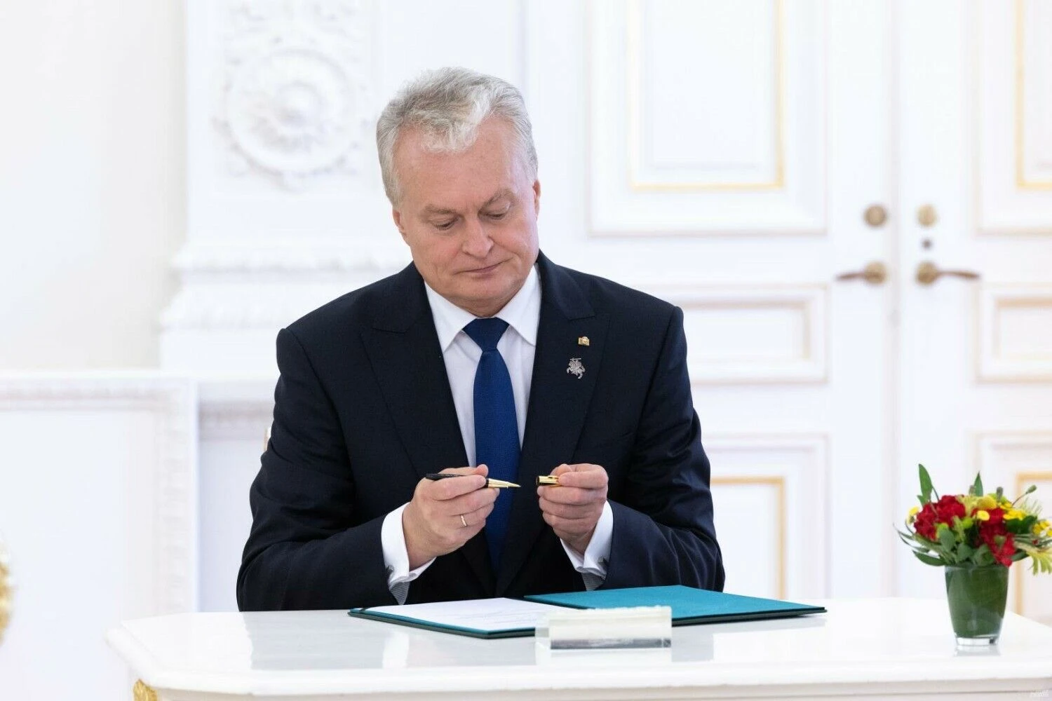 Prezidentas Gitanas Nausėda. Juditos Grigelytės (VŽ) nuotr.