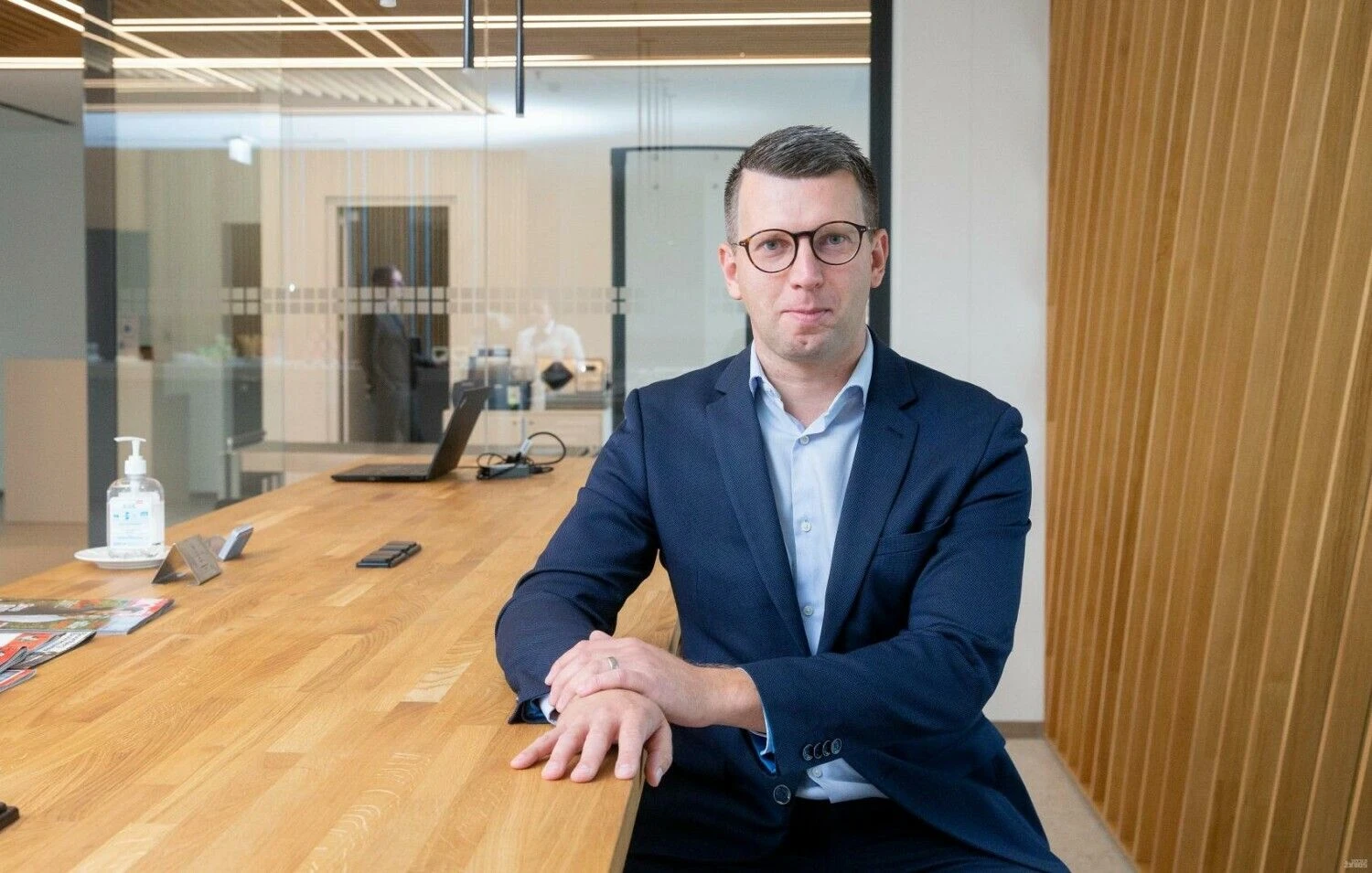 Aurimas Stikliūnas, „Pro Bro Express“ tunelinių plovyklų verslo vystymo direktorius. Juditos Grigelytės (VŽ) nuotr.