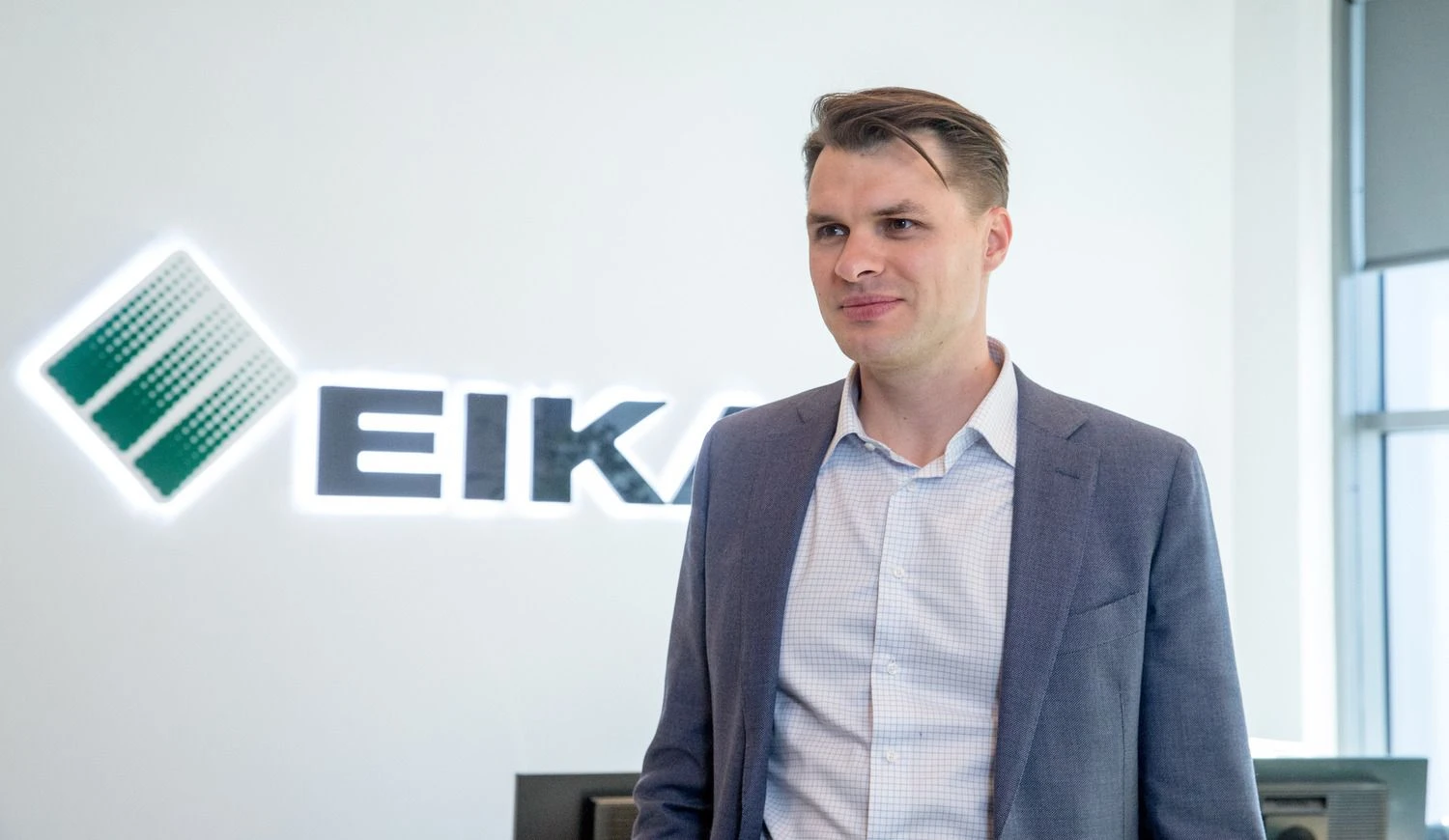 Domas Dargis, nekilnojamojo turto plėtros ir statybos UAB „Eika“ generalinis direktorius. Juditos Grigelytės (VŽ) nuotr.