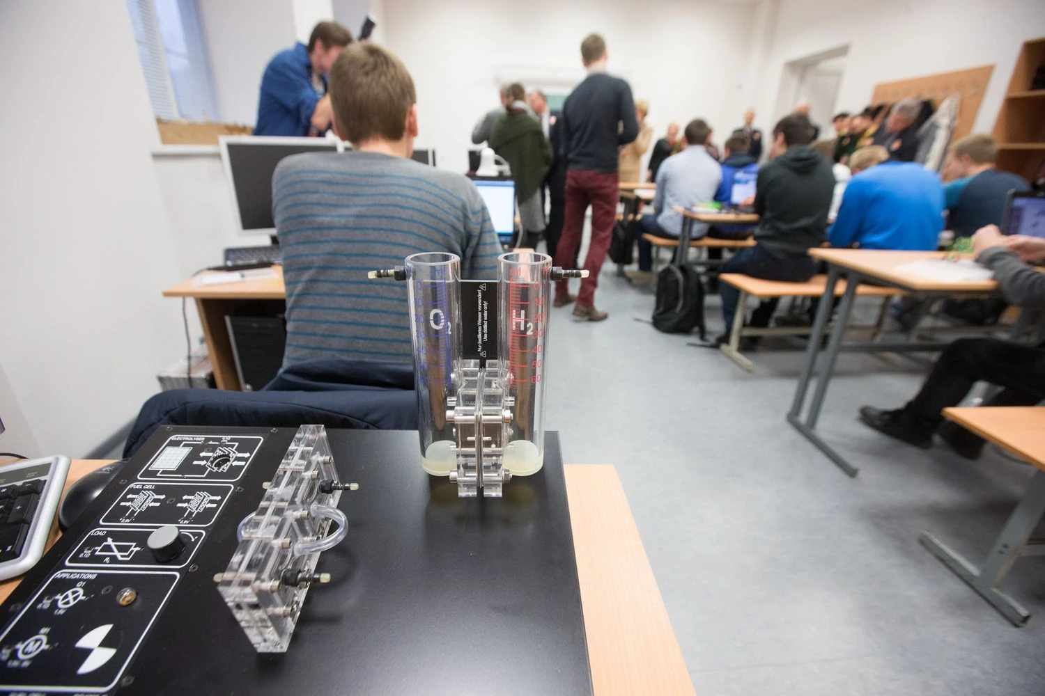 Vis dažniau mokymo įstaigos išgirsta verslo pageidavimus.  Juditos Grigelytės (VŽ) nuotr.