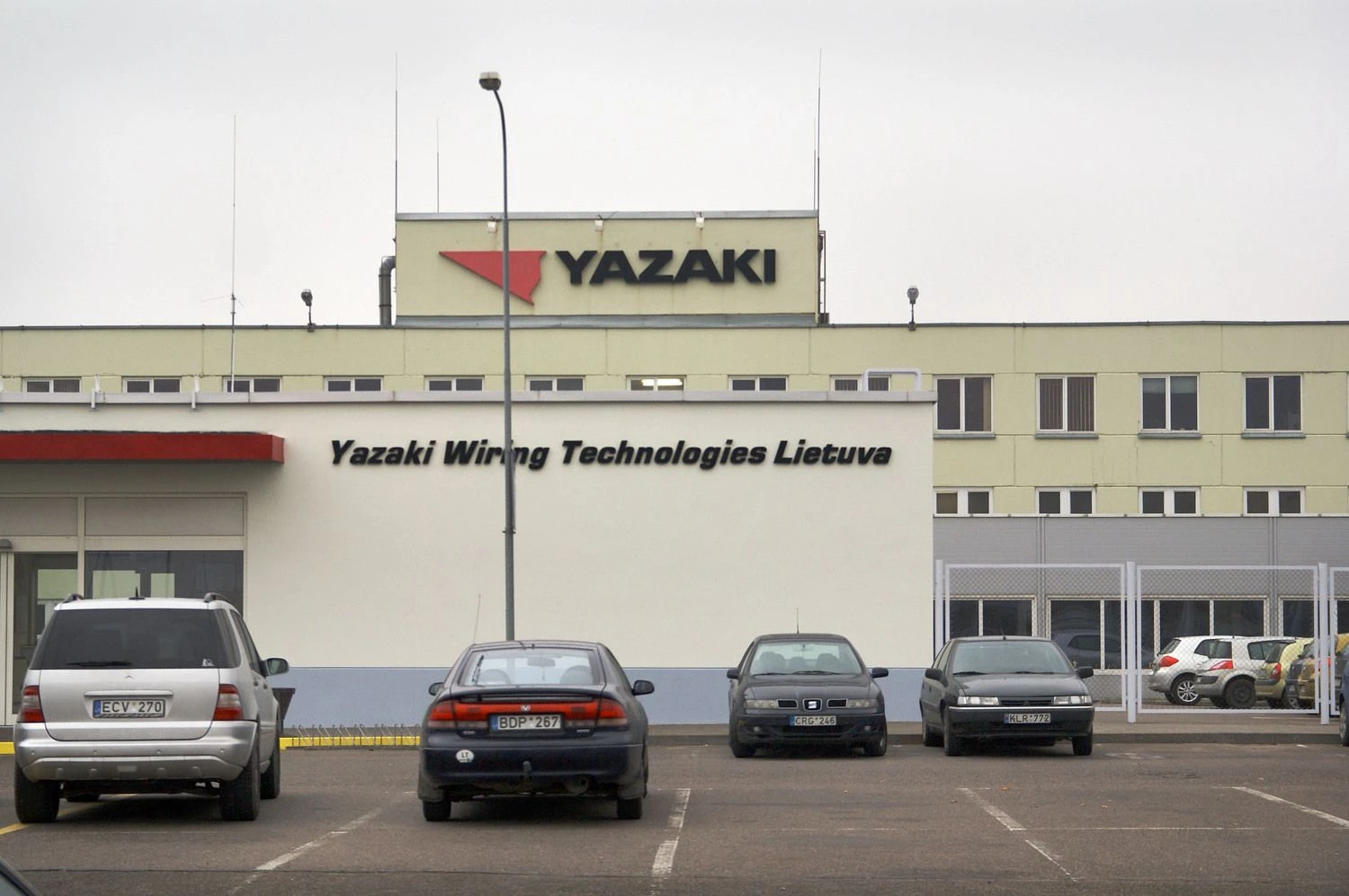 "Yazaki Wiring Technologies Lietuva" pastatas Klaipėdoje. Algimanto Kalvaičio nuotr.