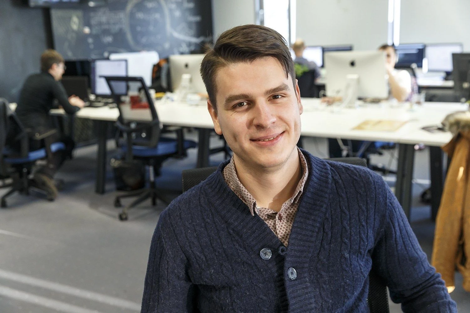 Daumantas Dvilinskas, tarptautinių pinigų pervedimų bendrovės „TransferGo“ generalinis direktorius. Vladimiro Ivanovo (VŽ) nuotr.