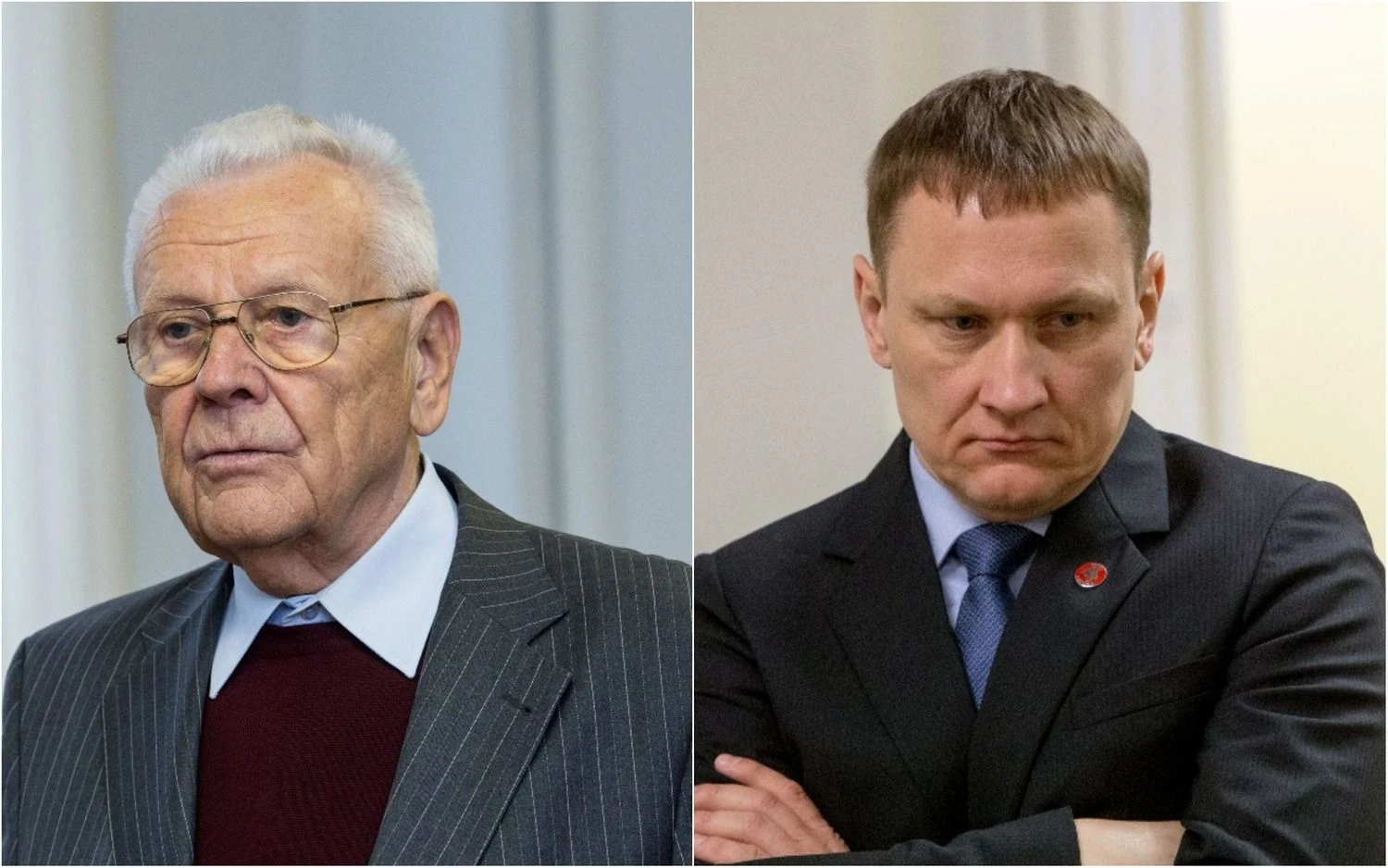 VŽ montažas. Jonas Karčiauskas (kairėje) ir Mindaugas Marcinkevičius. Vladimiro Ivanovo (VŽ) nuotr.