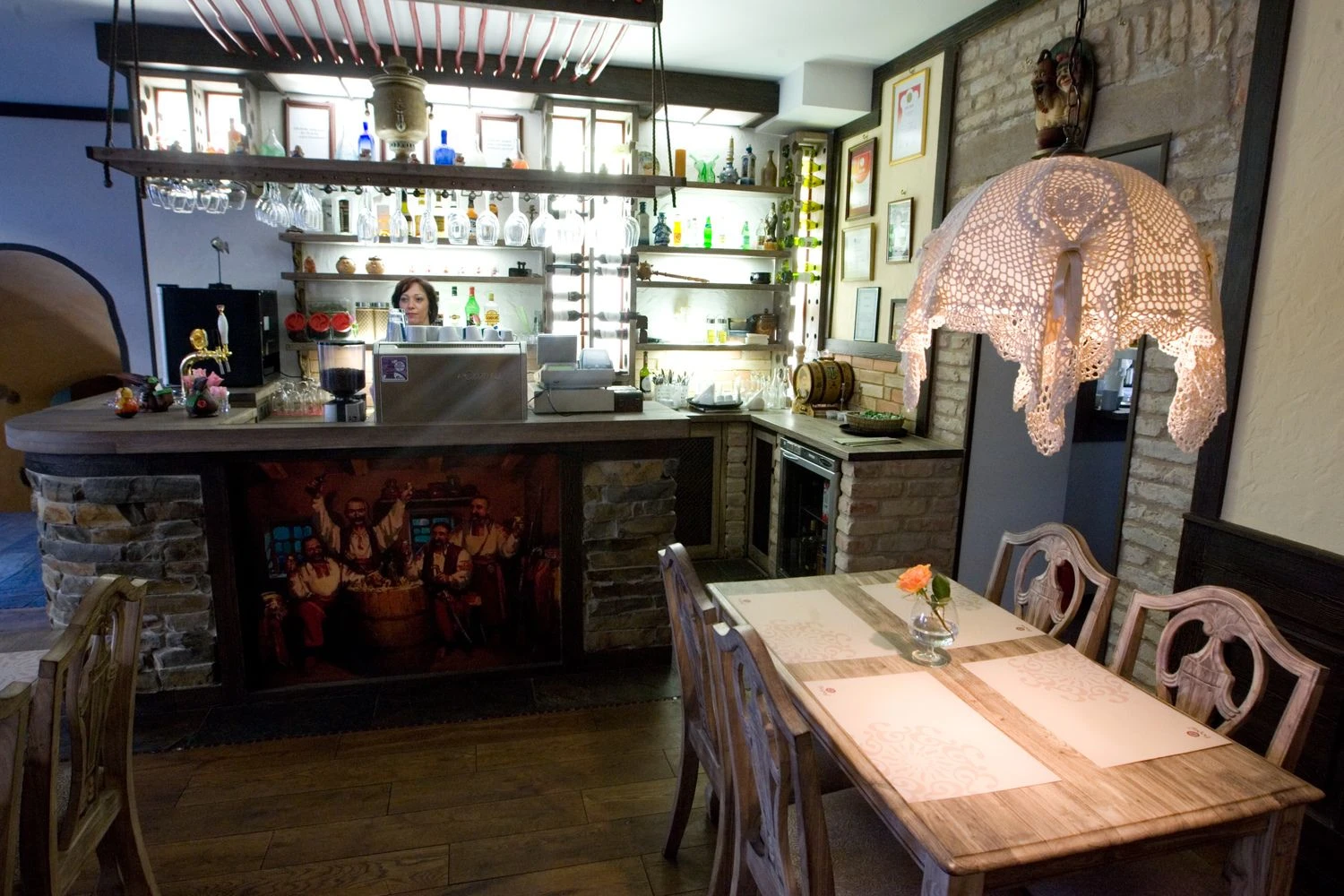 Ukrainietiškų patiekalų restoranas „Borsch!“ Vilniuje. Vladimiro Ivanovo (VŽ) nuotr.