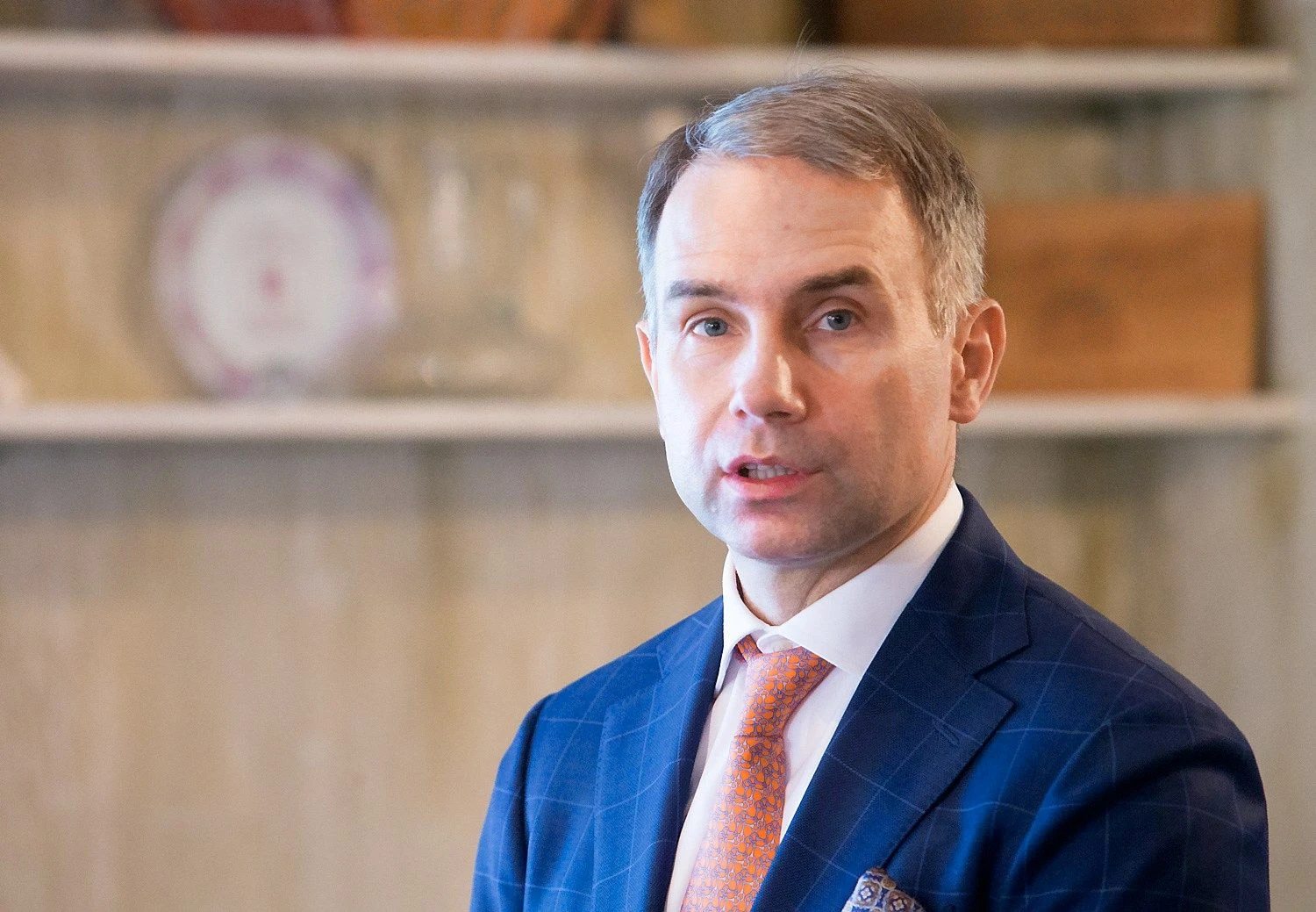 Petras Masiulis, „Tele2“ generalinis direktorius. Juditos Grigelytės (VŽ) nuotr.