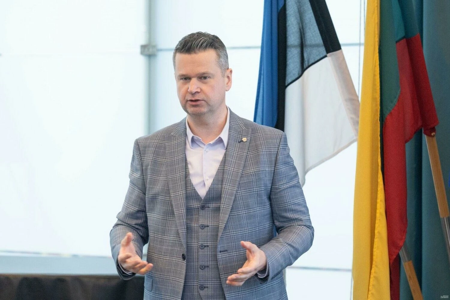 Svenas Parkelis, Estijos vandenilio slėnio vadovas. Juditos Grigelytės (VŽ) nuotr.