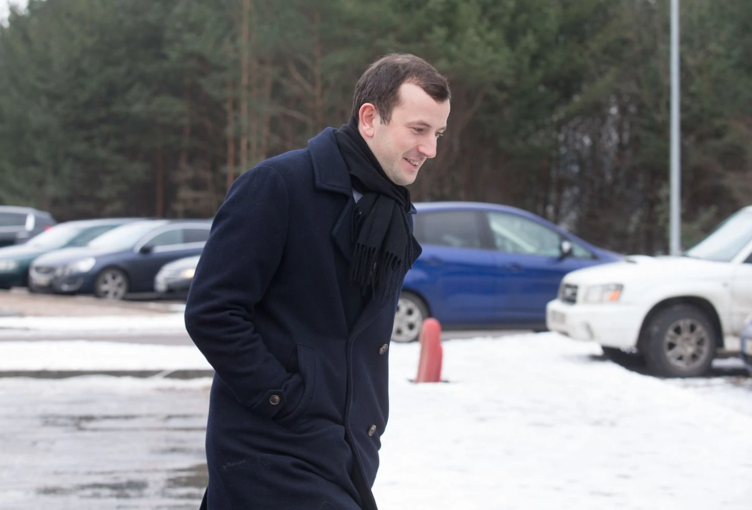 Ūkio ministras Virginijus Sinkevičius beveik pusantro mėnesio rinkosi viceministrus. Juditos Grigelytės (VŽ) nuotr.