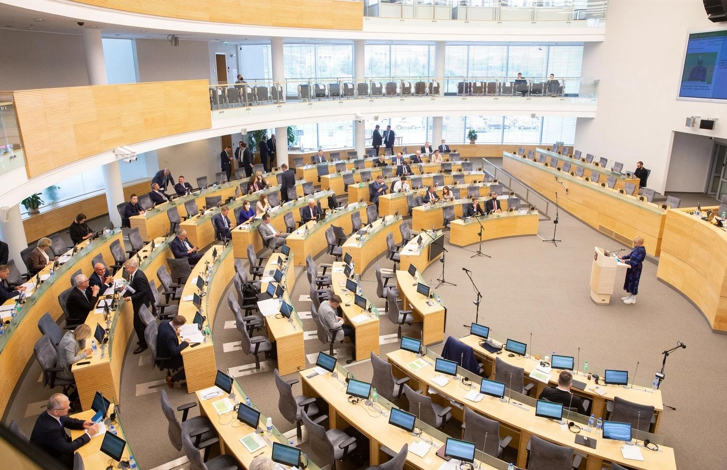 Seimo posėdis. Juditos Grigelytės (VŽ) nuotr.