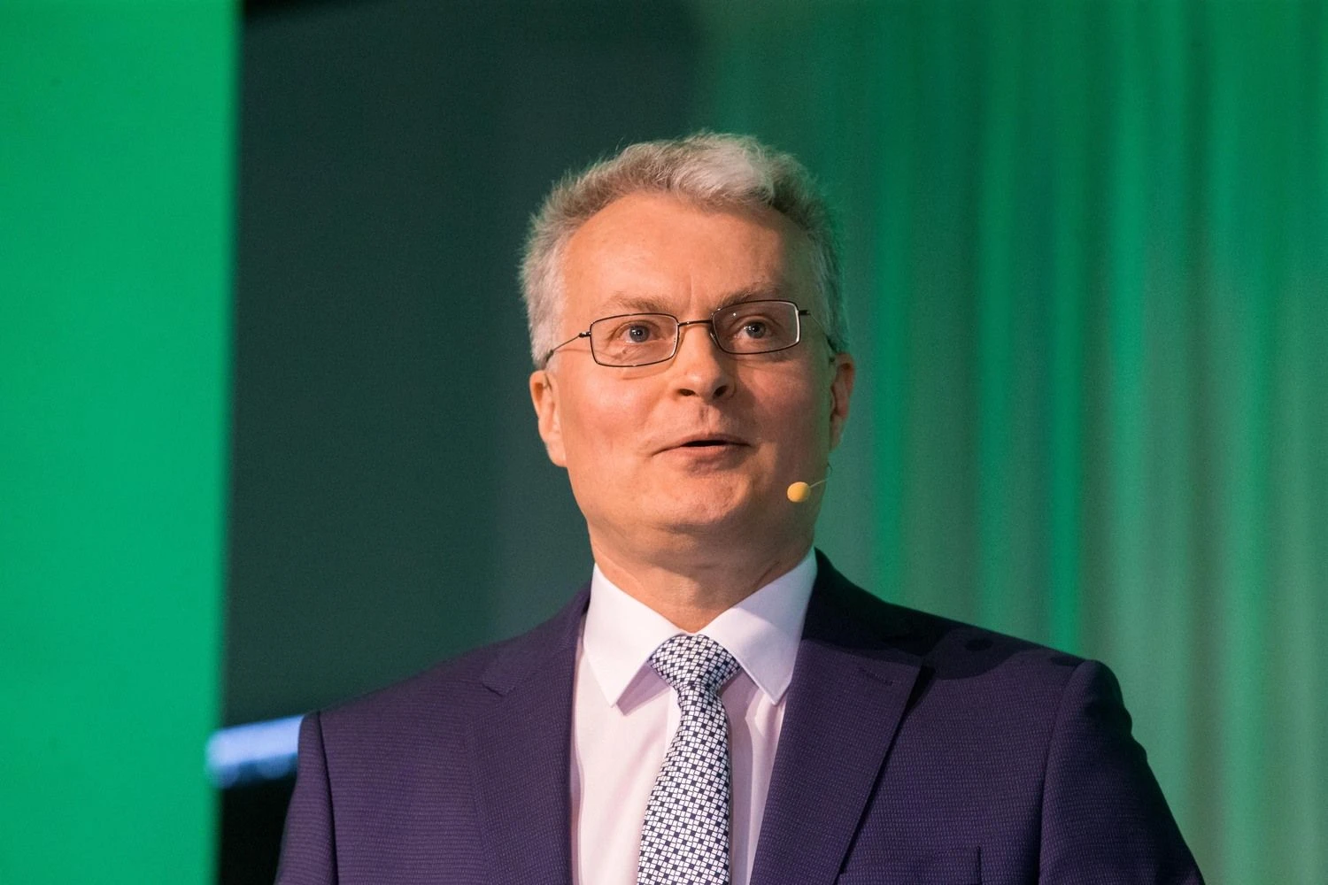 SEB banko prezidento patarėjas Gitanas Nausėda. Juditos Grigelytės (VŽ) nuotr.