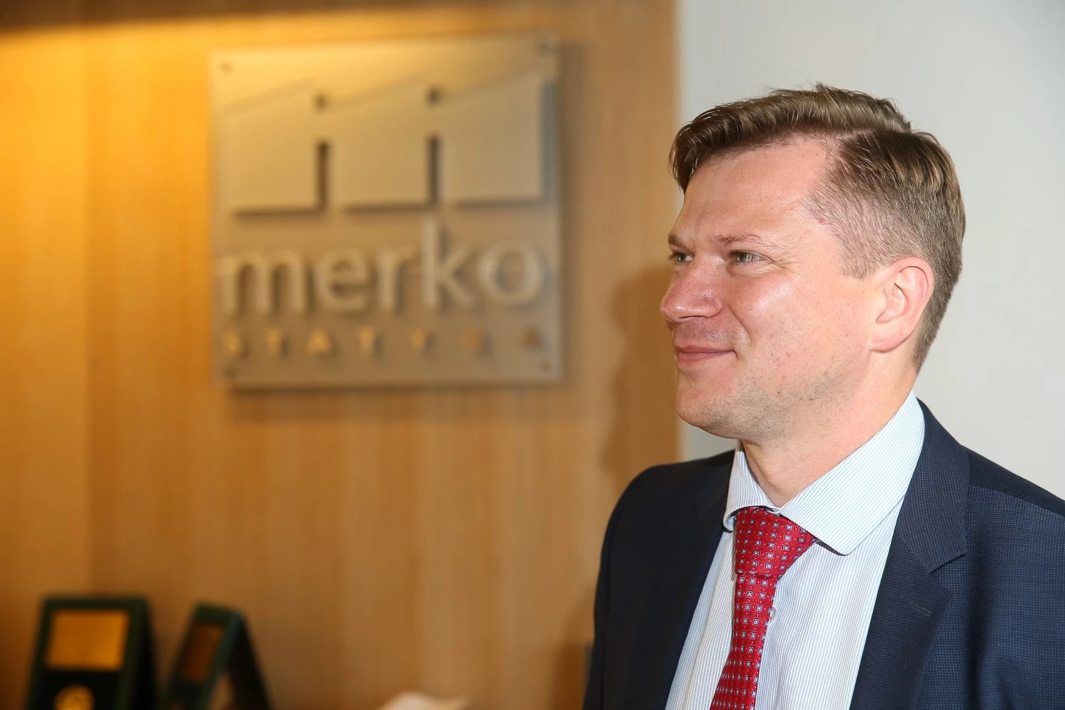 Saulius Putrimas, UAB „Merko statyba“ generalinis direktorius. Vladimiro Ivanovo (VŽ) nuotr.