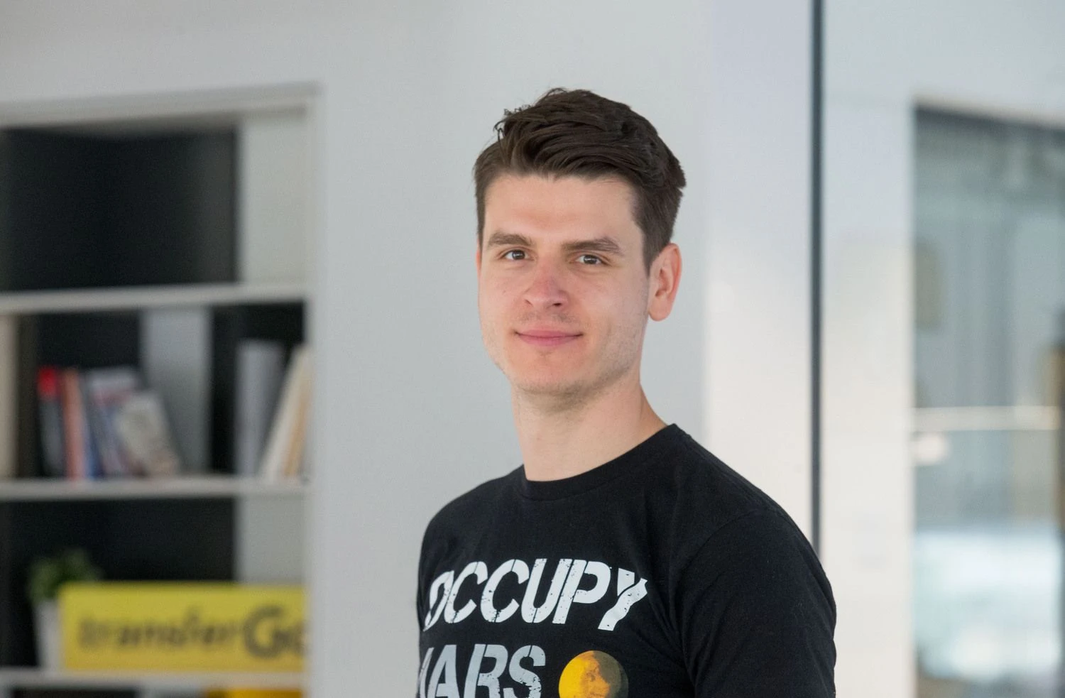 „TransferGo“ vadovas ir vienas įkūrėjų Daumantas Dvilinskas. Juditos Grigelytės (VŽ) nuotr.