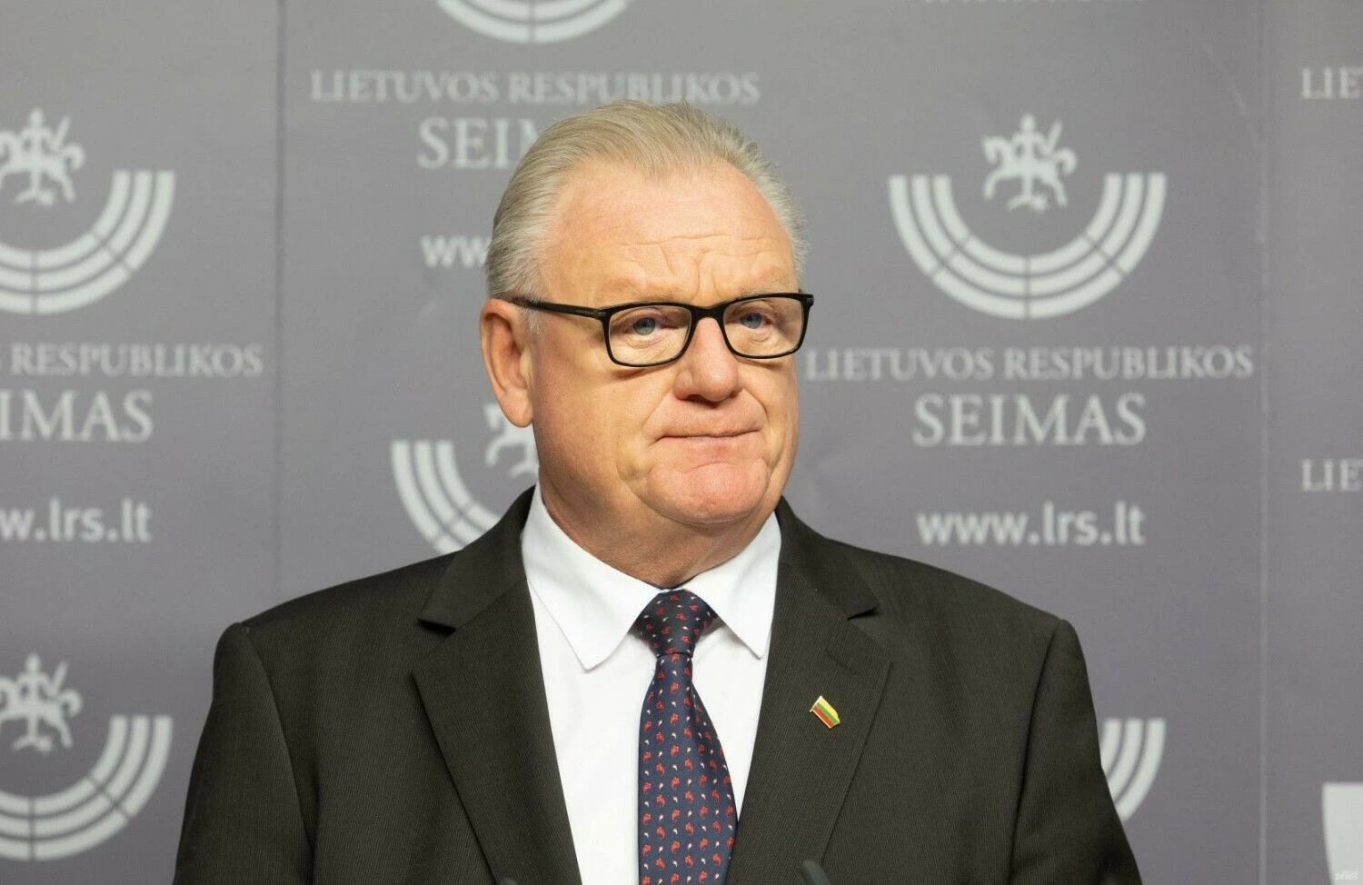 Seimo Antikorupcijos komisijos vadovas Algirdas Stončaitis, Seimo narys. Juditos Grigelytės (VŽ) nuotr.