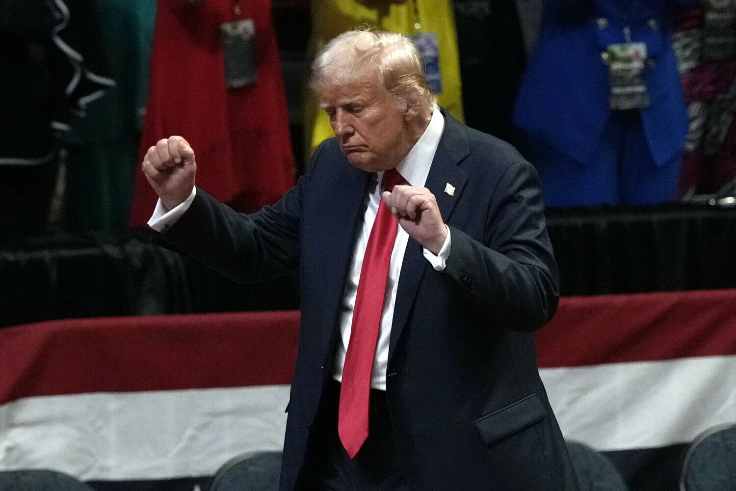 Donaldas Trumpas, Respublikonų partijos kandidatas į prezidentus. AP nuotr.