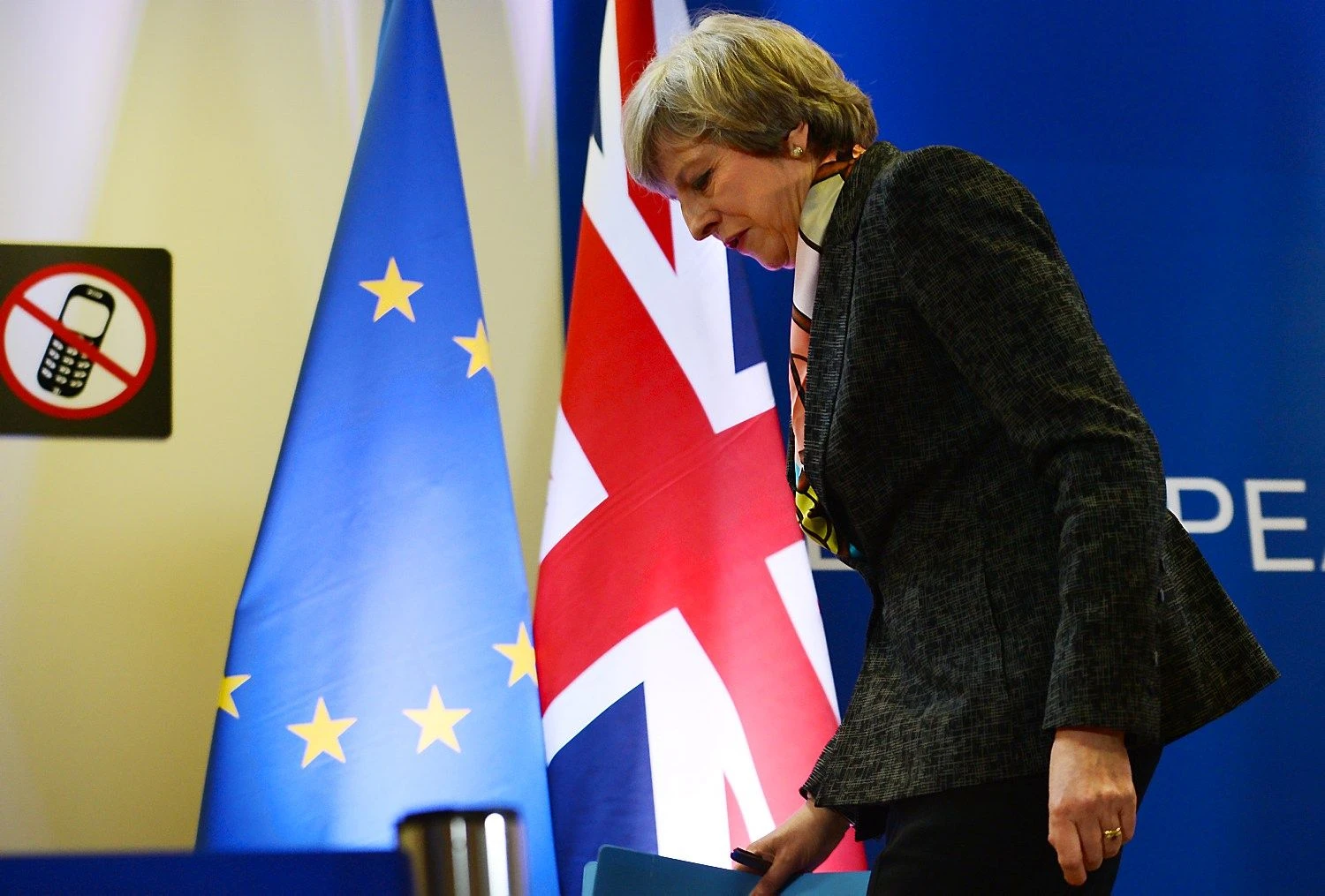 Therresda May, JK premjerė. Aleksejaus Alexey Vitvitckio („Sputnik“ / „Scanpix“) nuotr.