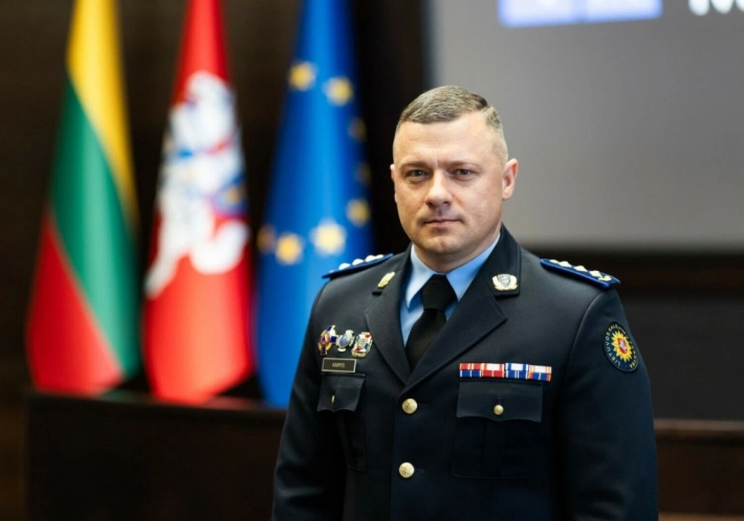 Lietuvos kalėjimų tarnybos direktorius Mindaugas Kairys. Gretos Skaraitienės / BNS nuotr.
