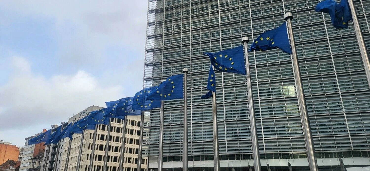 Europos Komisijos būstinė Briuselyje. Miglės Valatienės (VŽ) nuotr.