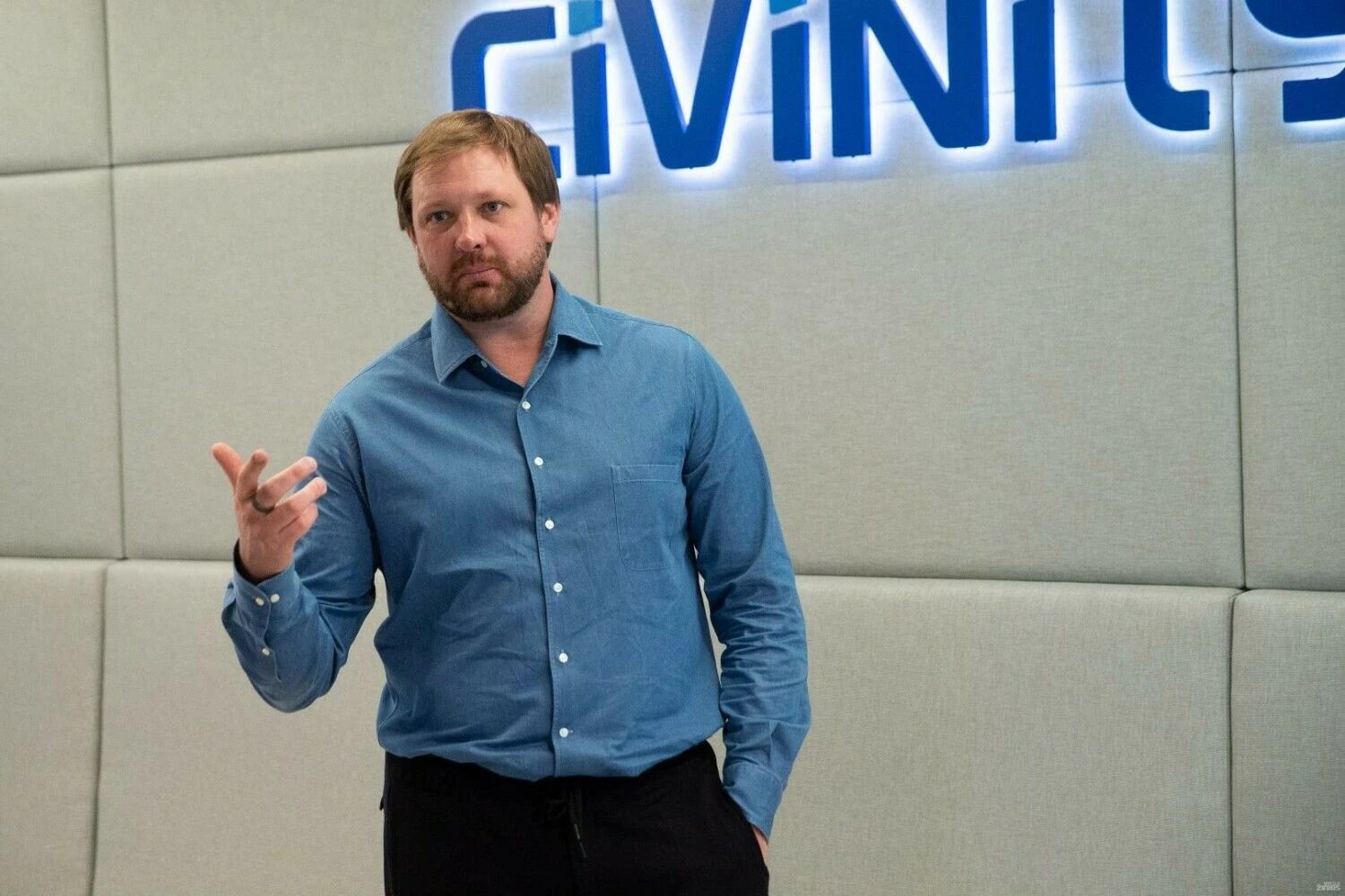 Deividas Jacka, AB „Civinity” akcininkas ir valdybos pirmininkas. Vladimiro Ivanovo (VŽ) nuotr.