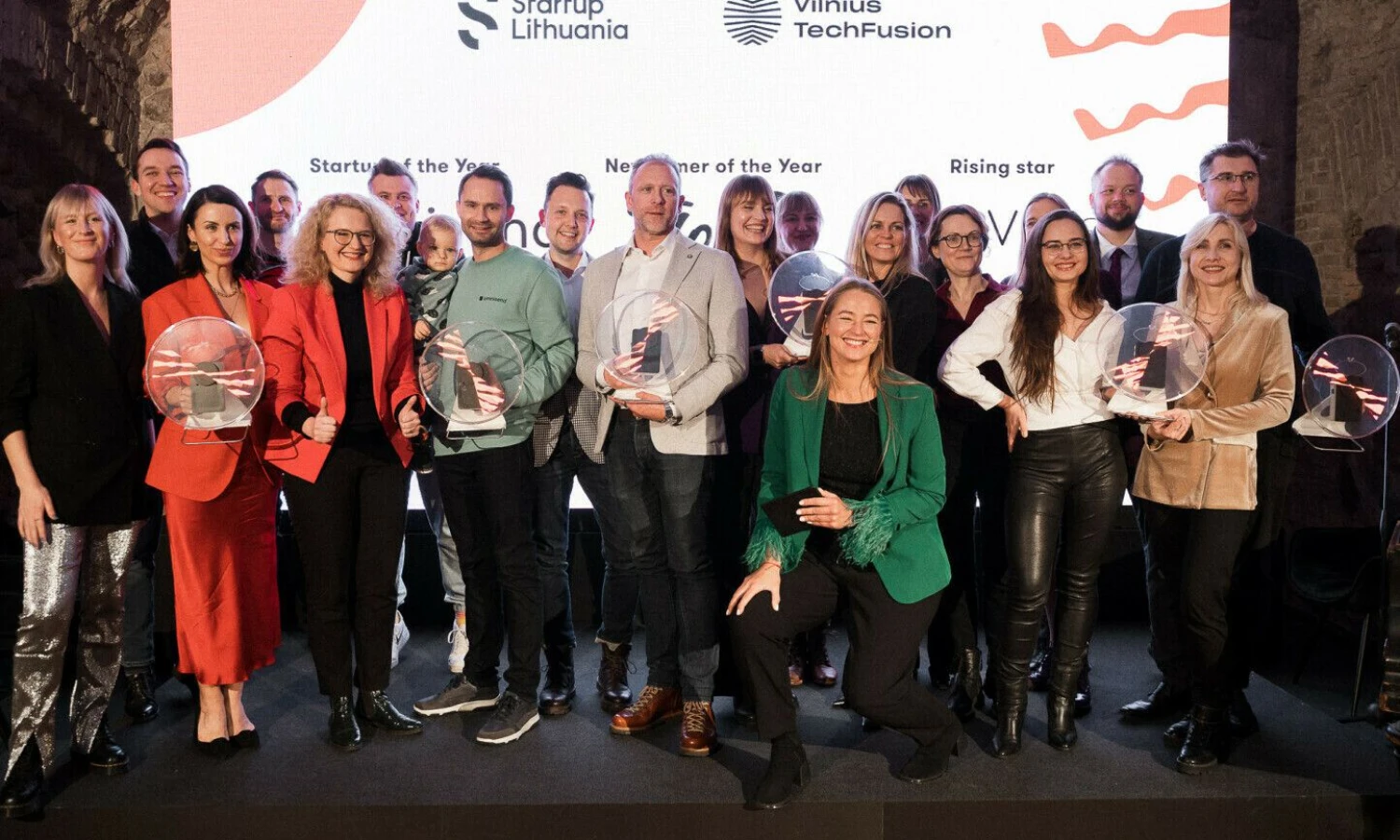 „Vilnius TechFusion“ apdovanojimai. Nuotr. Luko Kazakevičiaus.