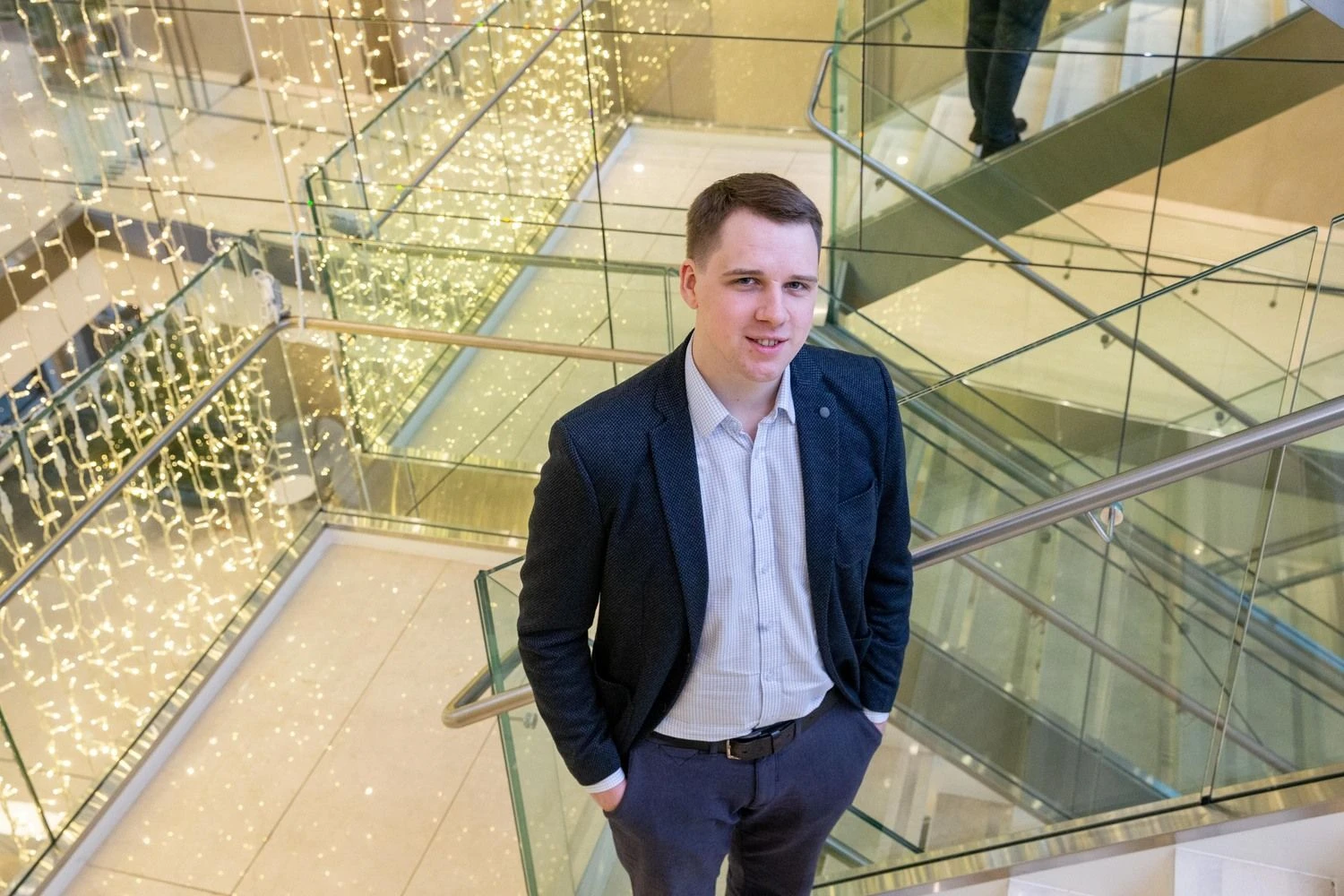 Tadas Petkevičius, UAB „Girteka logistics“ investicijų valdytojas. Juditos Grigelytės (VŽ) nuotr.