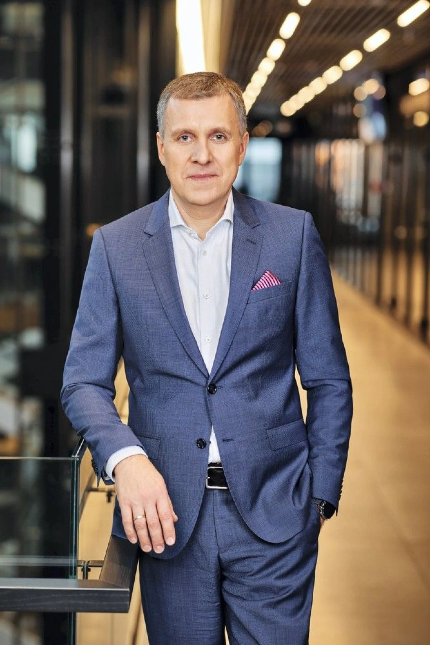 Andrius Šemeškevičius, „Telia Lietuva“ Technologijų vadovas: „Ateities miestuose reikės sugebėti aptarnauti milijoną įrenginių viename kvadratiniame kilometre. 5G galės tai padaryti ir dar su mažesnėmis sąnaudomis. “ BENDROVĖS NUOTR.
