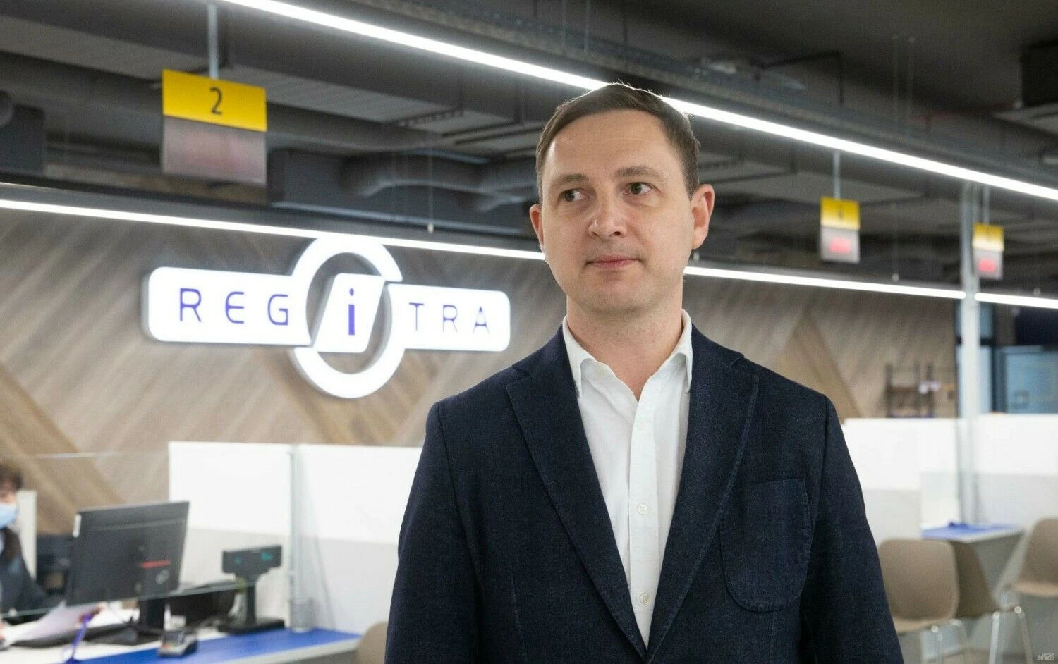 Vaidas Dominauskas, „Regitros“ generalinis direktorius. Juditos Grigelytės (VŽ) nuotr.