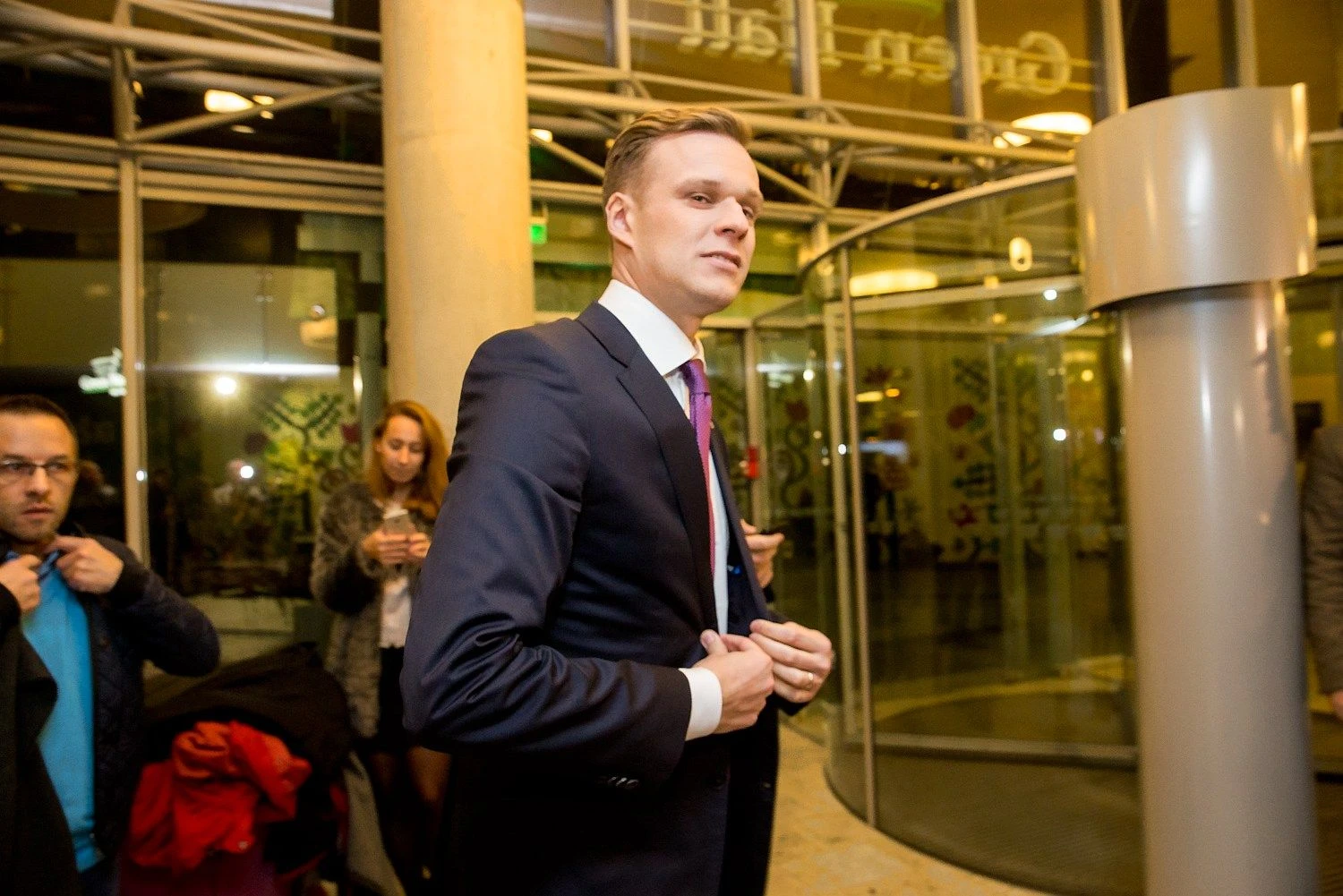 Gabrielius Landsbergis, TS-LKD pirmininkas. Juditos Grigelytės (VŽ) nuotr.