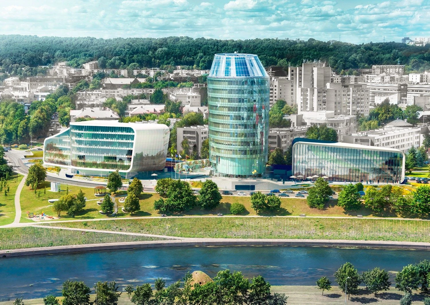 „Green Hall“ slėnis. Bendrovės nuotr.