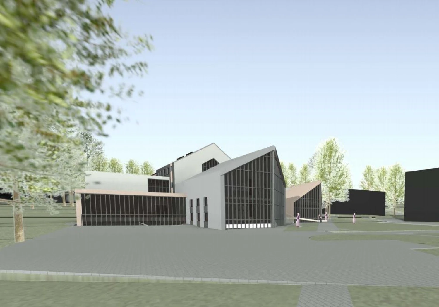 Reabilitacijos centro Trakuose vizualizacija. Turto banko nuotr.