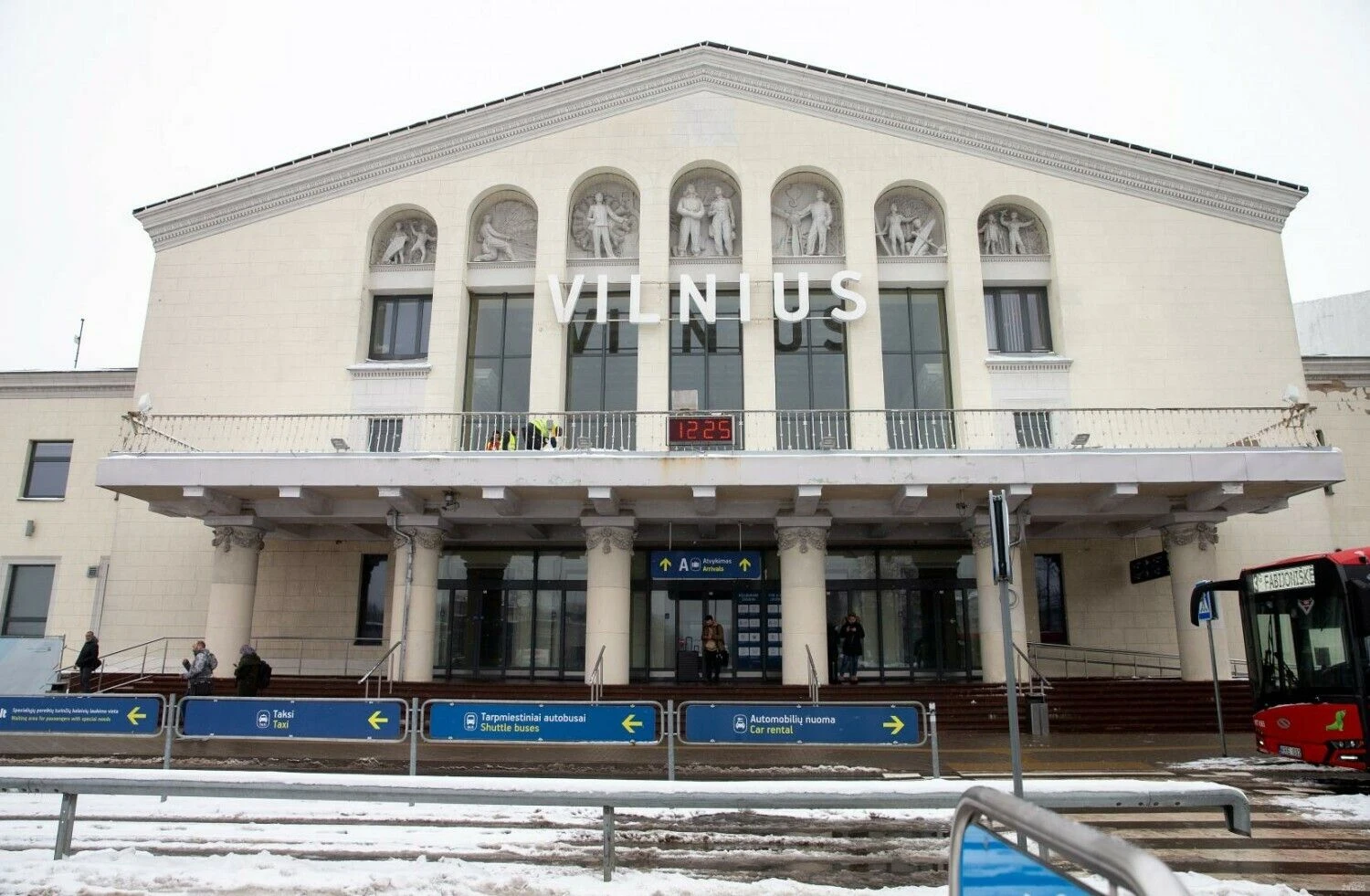 Tarptautinis Vilniaus oro uostas. Juditos Grigelytės (VŽ) nuotr.