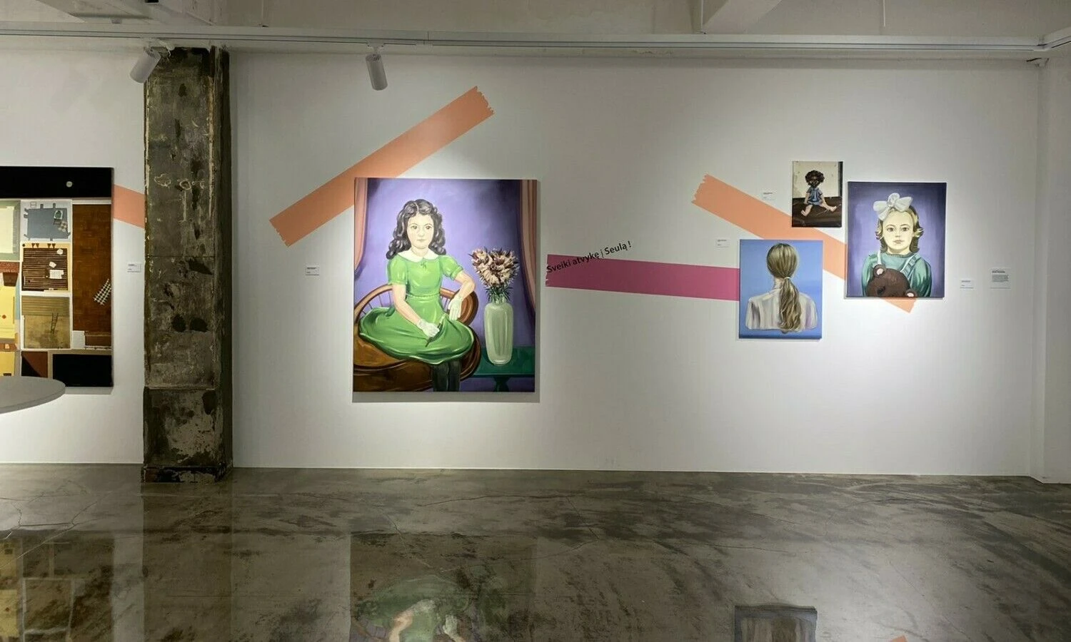 LAF kolekcijos paroda Seulo meno erdvėje „Art Corner H“. LAF nuotr.