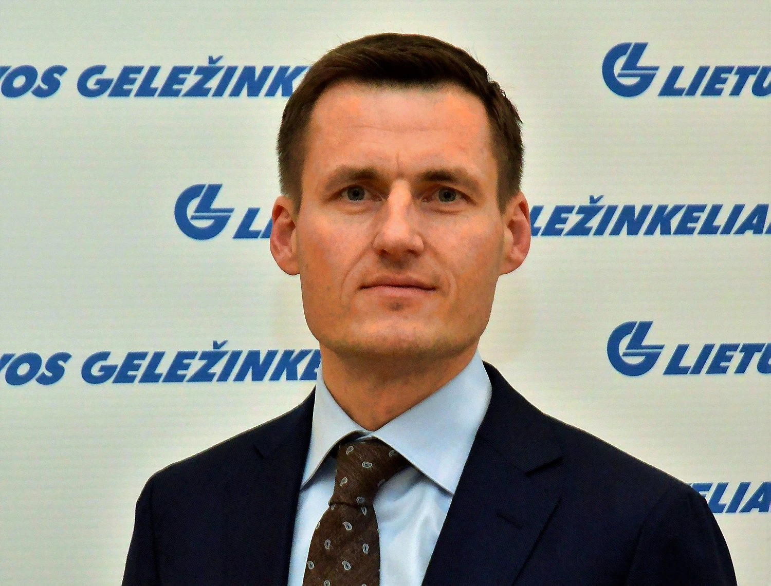 Linas Baužys, naujasis „Lietuvos geležinkelių“ Keleivių vežimo direkcijos vadovas bei generalinio direktoriaus pavaduotojas. Bendrovės nuotr. 