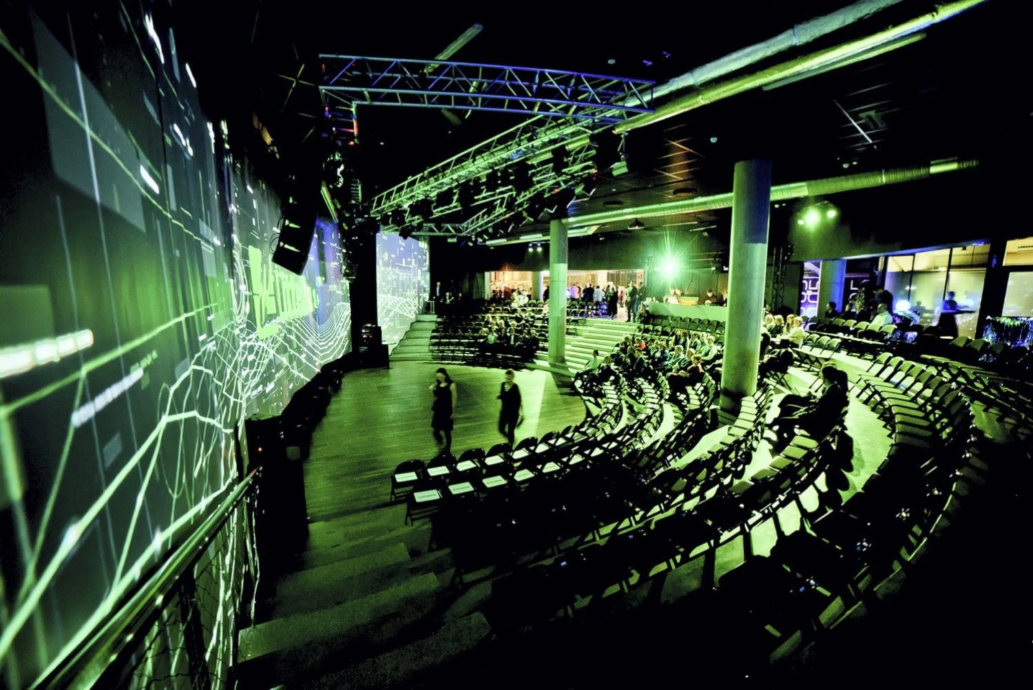 Galimybių universalumas paverčia „Žalgirio“ arena išskirtine renkantis vieta kalėdiniam vakarėliui.