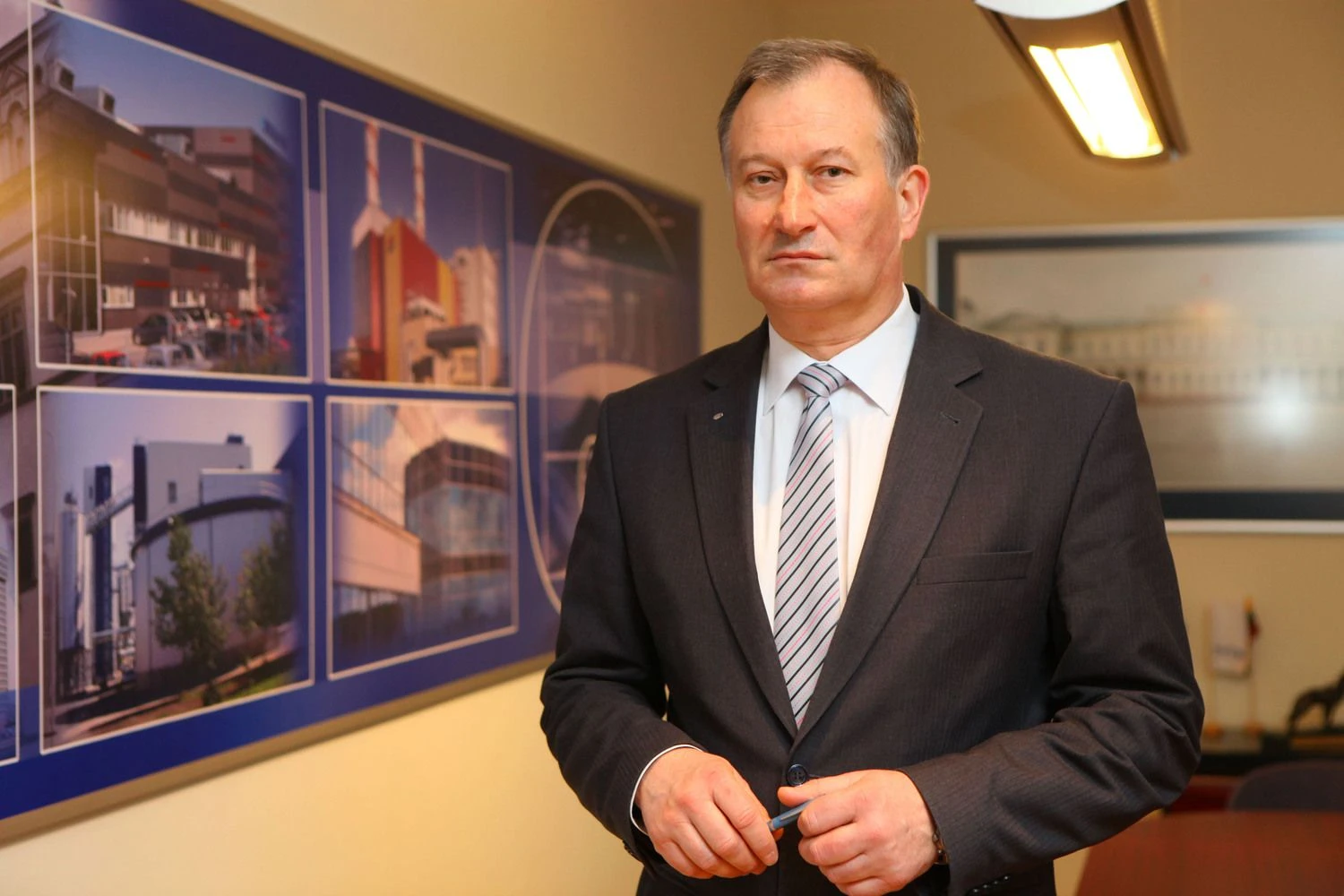 Dalius Gesevičius, AB "Panevėžio statybos trestas" generalinis direktorius. Gintaro Lukoševičiaus nuotr.
