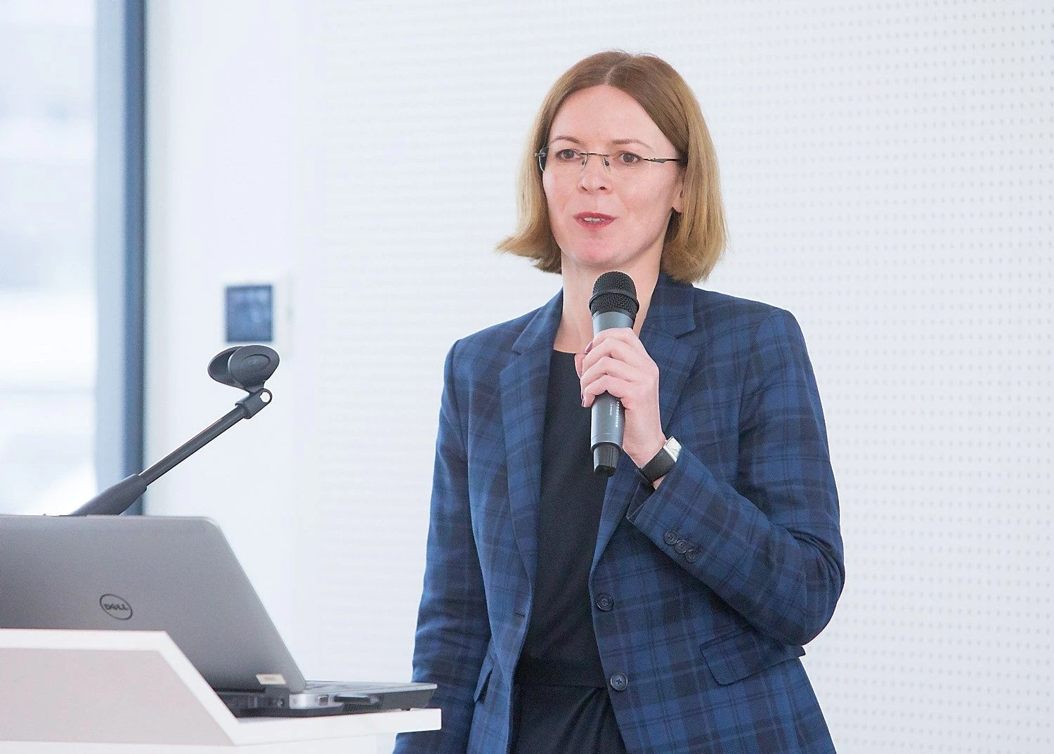 2016 11 30. Nasdaq Baltijos rinkų organizuotas bendrovių vadovų susitikimas su investuotojais. Eglė Čiužaitė, AB „Lietuvos energijos gamyba“ valdybos pirmininkė, generalinė direktorė. Juditos Grigelytės (VŽ) nuotr.