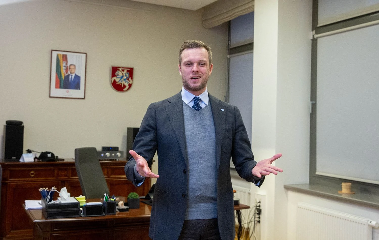 Gabrielius Landsbergis. Juditos Grigelytės (VŽ) nuotr.