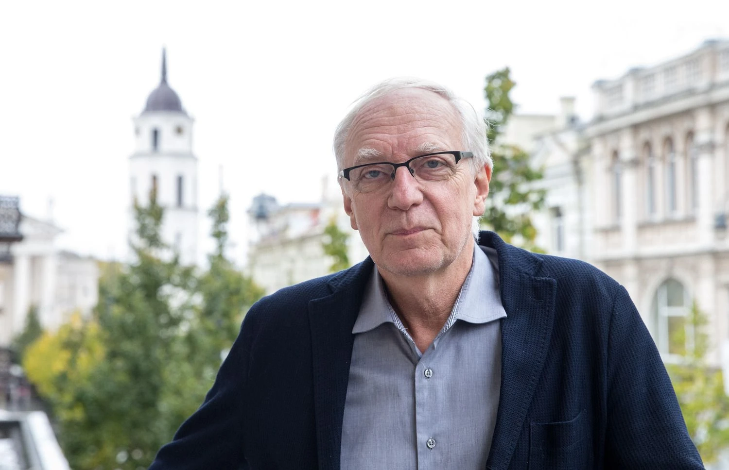 Vokiečių politologas Clausas Leggewie. Juditos Grigelytės (VŽ) nuotr.