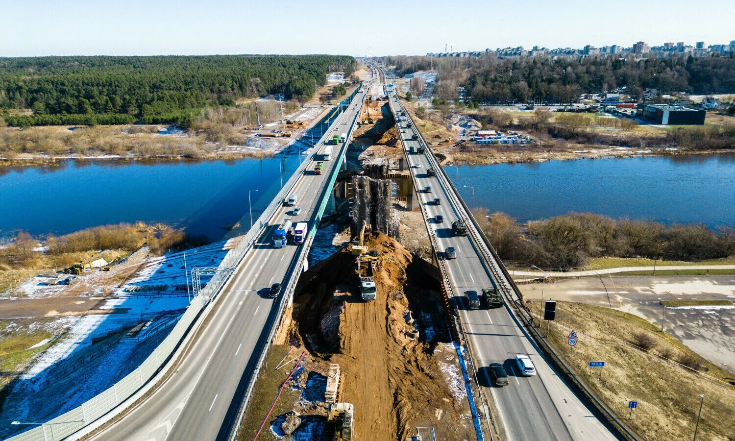 Kleboniškio tiltas. BNS nuotr.