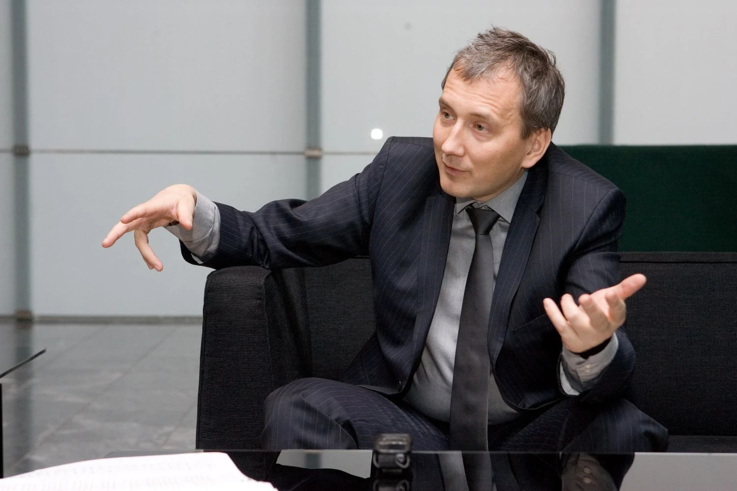 Sandoras Liive, buvęs Estijos valstybinės energetikos kompanijos „Eesti Energia“ valdybos pirmininkas. Vladimiro Ivanovo (VŽ) nuotr.