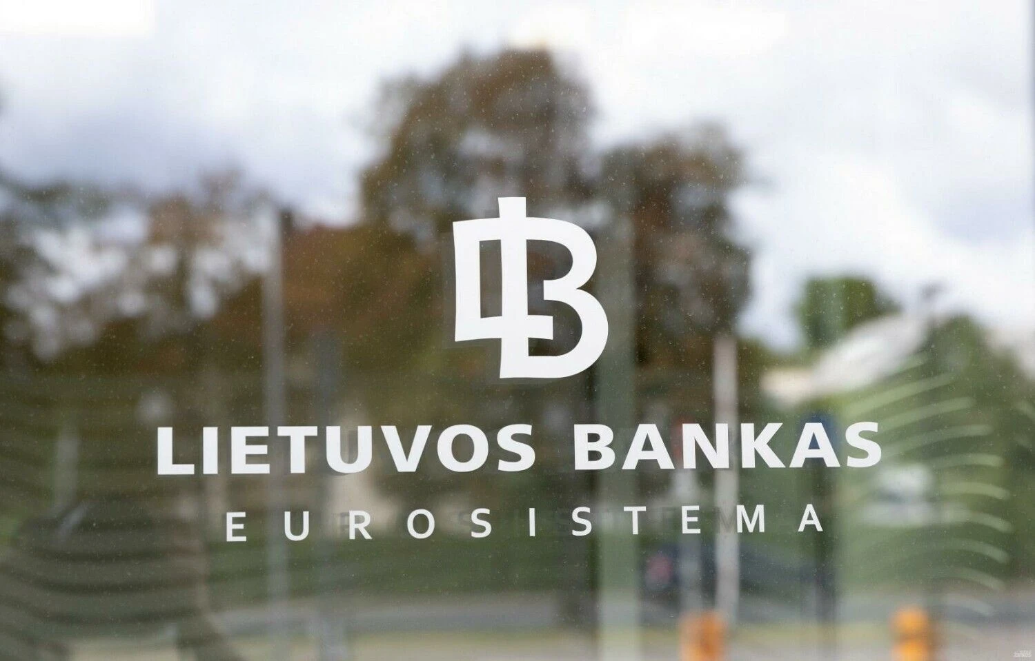 Lietuvos banko iškaba. Juditos Grigelytės (VŽ) nuotr.