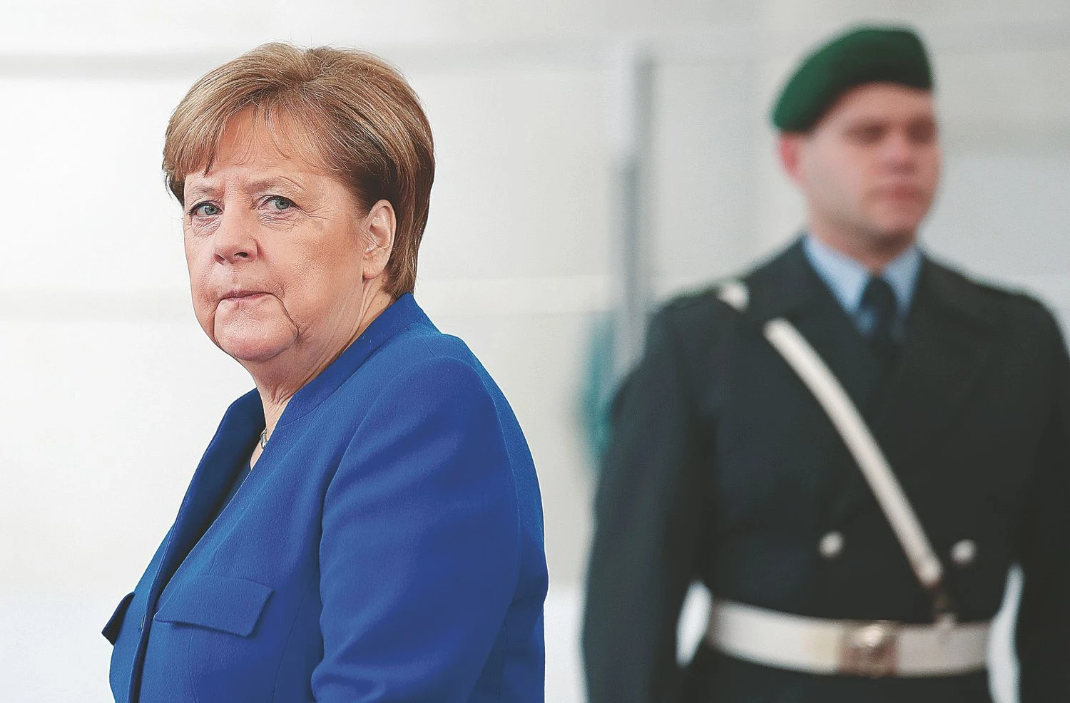 Angela Merkel, Vokietijos kanclerė, jau išgyvena savo politinės karjeros saulėlydį. HANNIBALO HANSCHKE („Reuters“ / „Scanpix“) nuotr. 