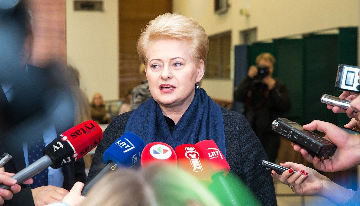 Lietuvos Respublikos Prezidentė Dalia Grybauskaitė. Juditos Grigelytės (VŽ) nuotr.