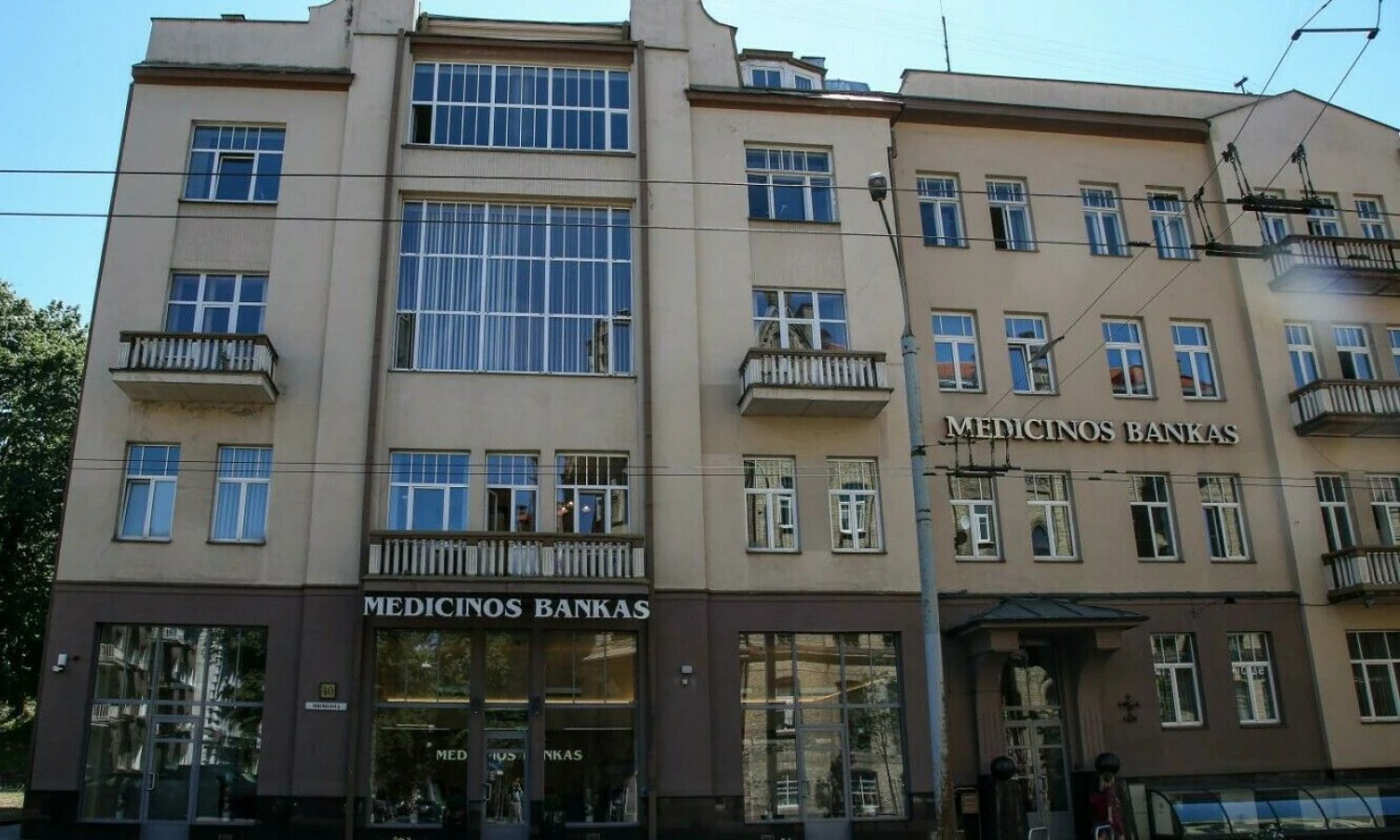 „Medicinos banko“ pastatas Vilniuje. Vladimiro Ivanovo (VŽ) nuotr.