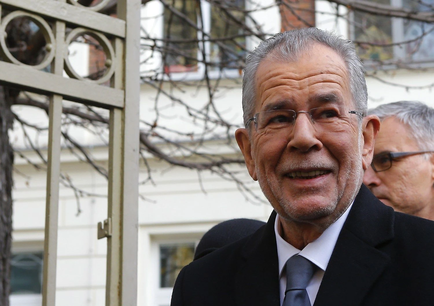 Alexanderis Van der Bellenas ilgametis Žaliųjų partijos vadovas. Heinzo-Peterio Badero („Reuters“/„Scanpix“) nuotr.