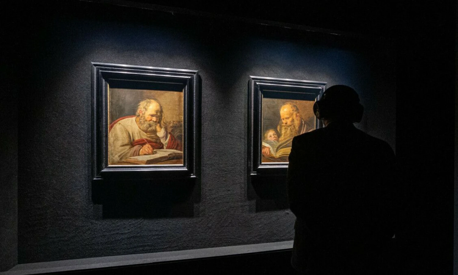 Ekspozicija „Ševedro kambarys. Franso Halso evangelistai iš Odesos Vakarų ir Rytų dailės muziejaus kolekcijos“. Gintarės Grigėnaitės nuotr.