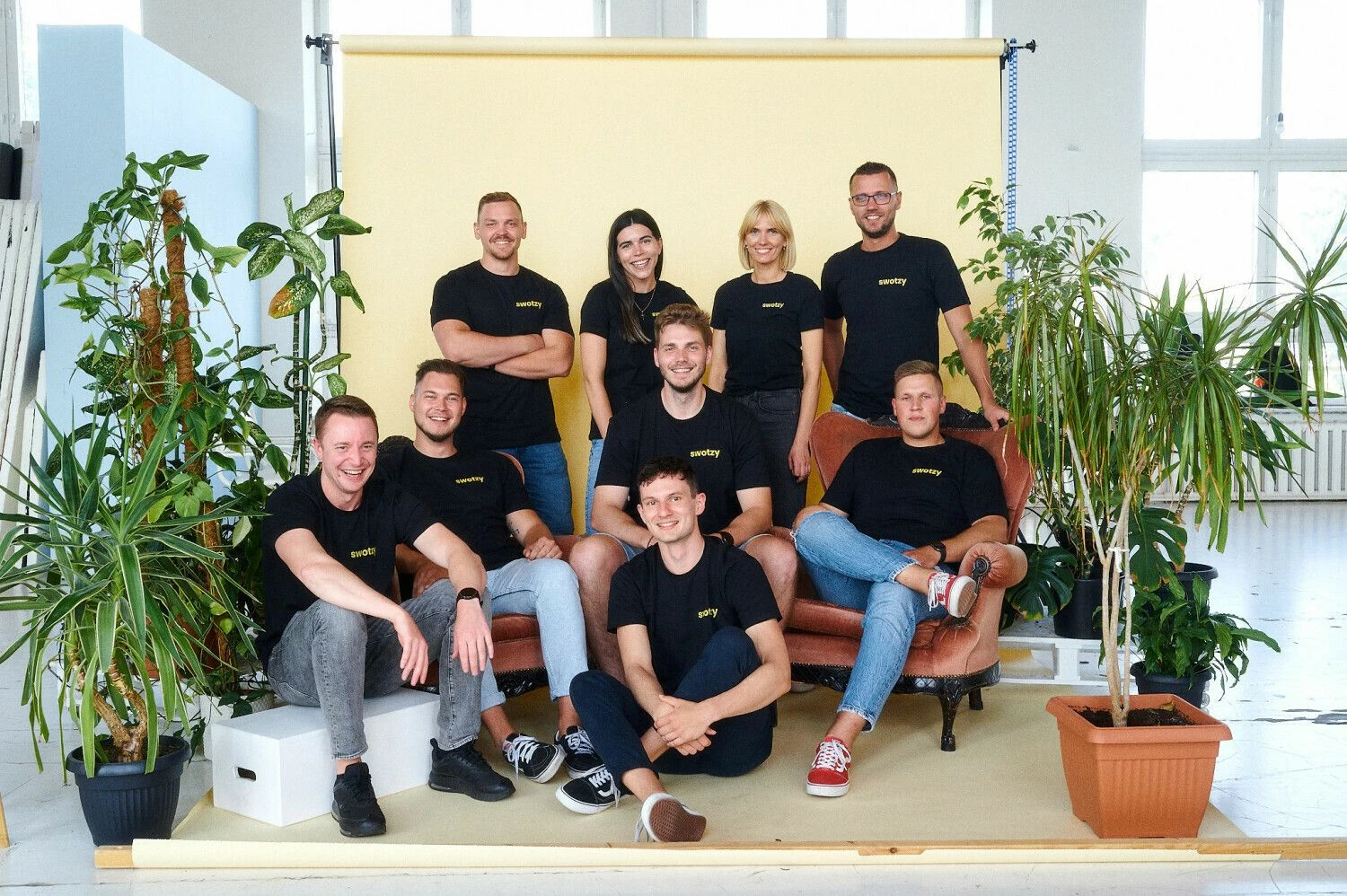 „Swotzy“ komanda. Bendrovės nuotr.