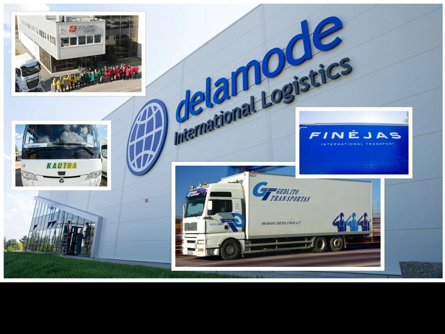 Transporto ir logistikos sektoriaus lyderiai. VŽ koliažas