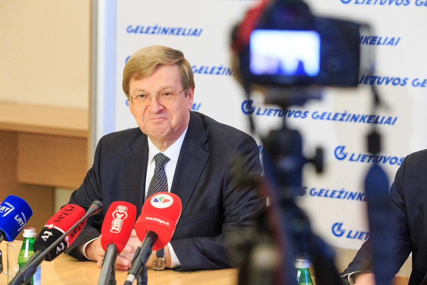 Stasys Dailydka, AB „Lietuvos geležinkeliai“ generalinis direktorius. Vladimiro Ivanovo (VŽ) nuotr.