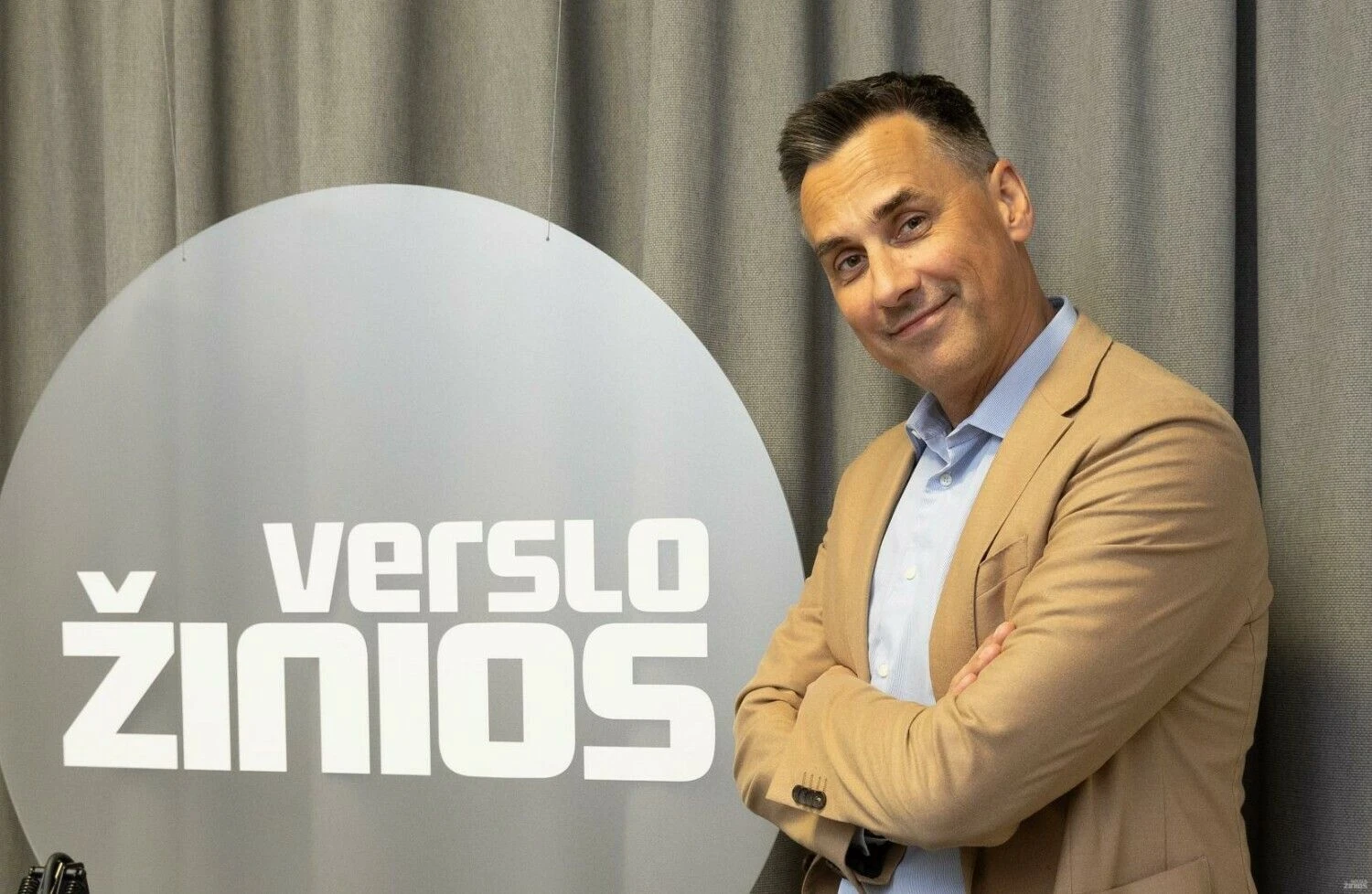 Kęstutis Juščius, „Auga Group“ generalinis direktorius. Juditos Grigelytės (VŽ) nuotr.