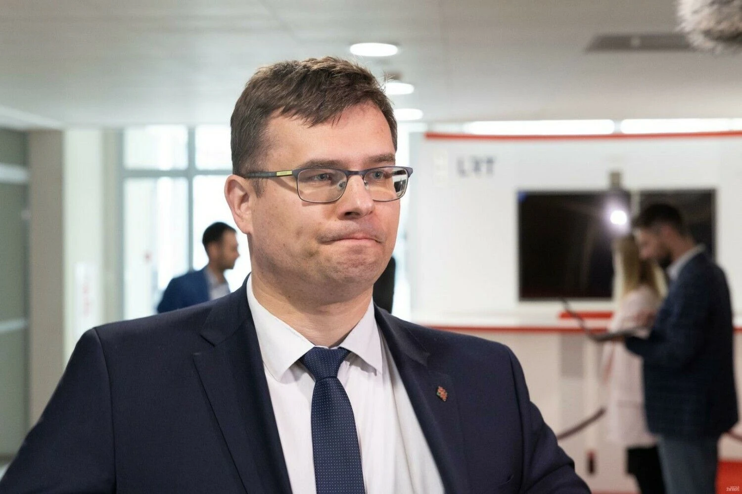 Laurynas Kasčiūnas, krašto apsaugos ministras. Juditos Grigelytės (VŽ) nuotr.